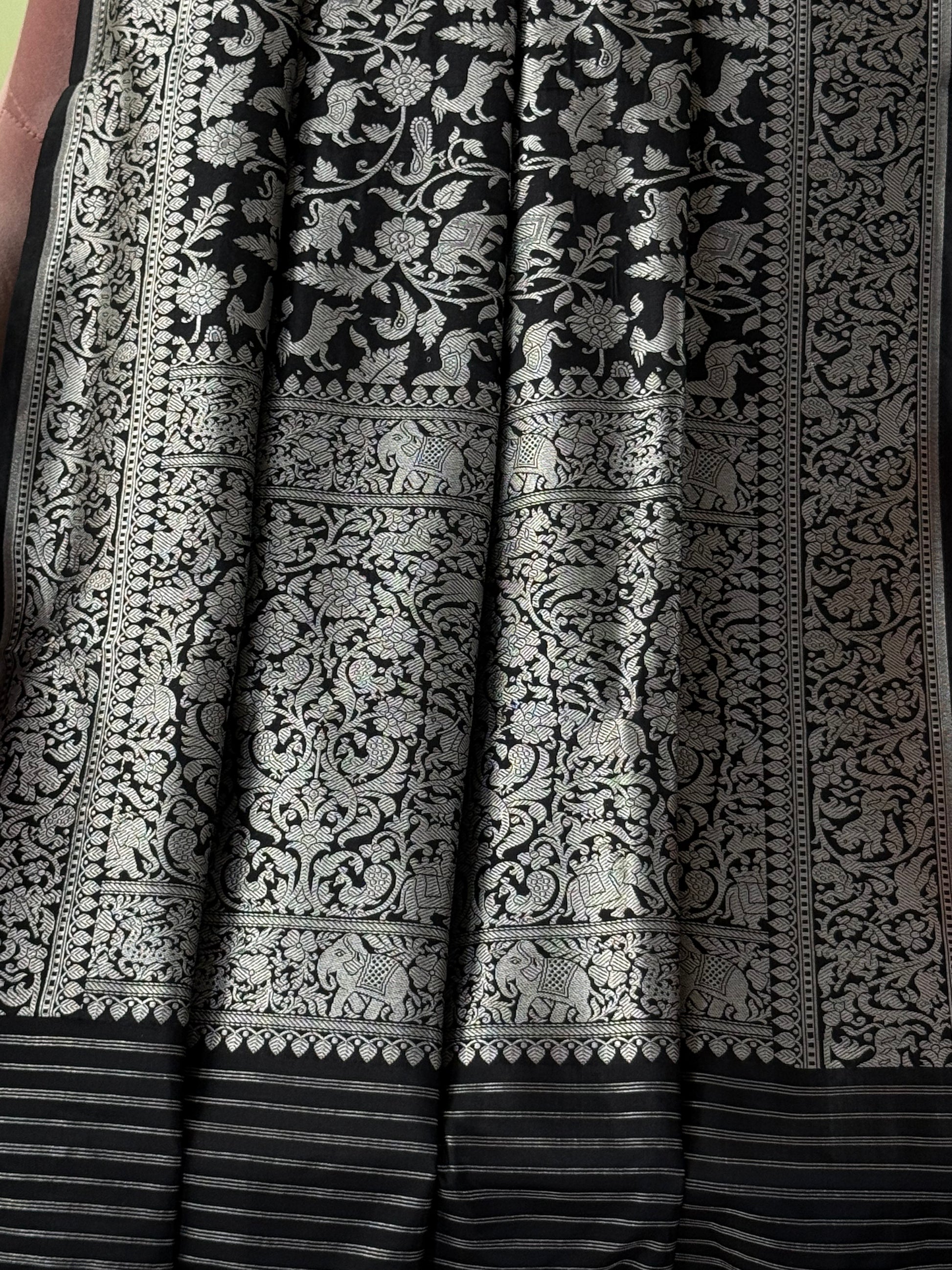 Katan Silk Shikargha Dupatta