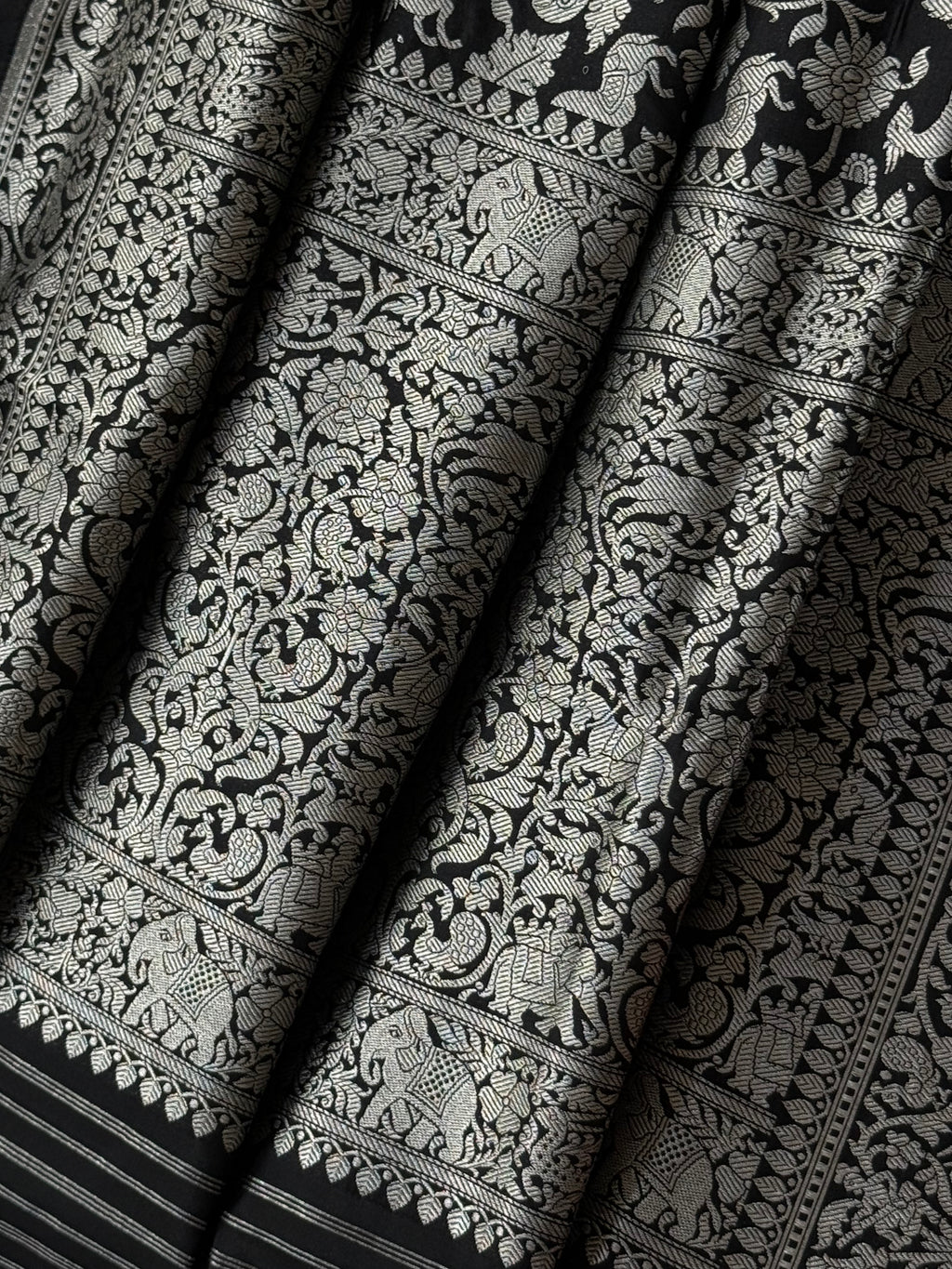 Katan Silk Shikargha Dupatta