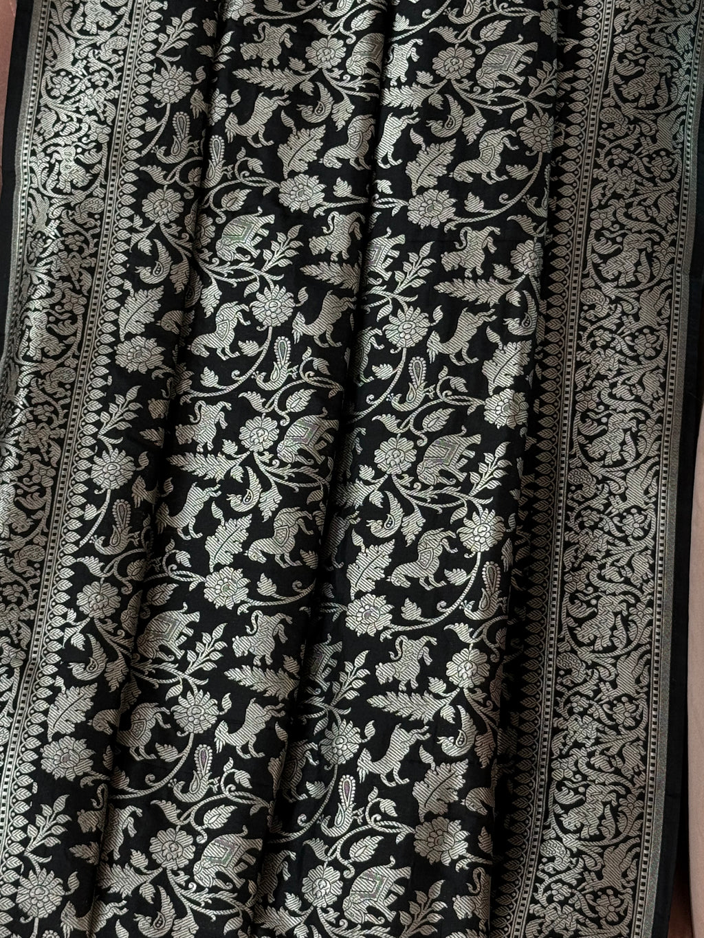 Katan Silk Shikargha Dupatta