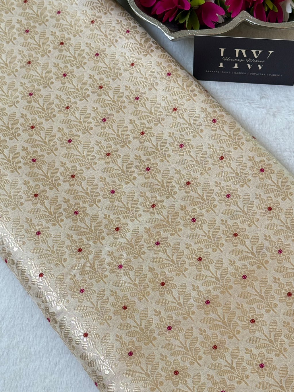 Katan Silk Brocade Fabric