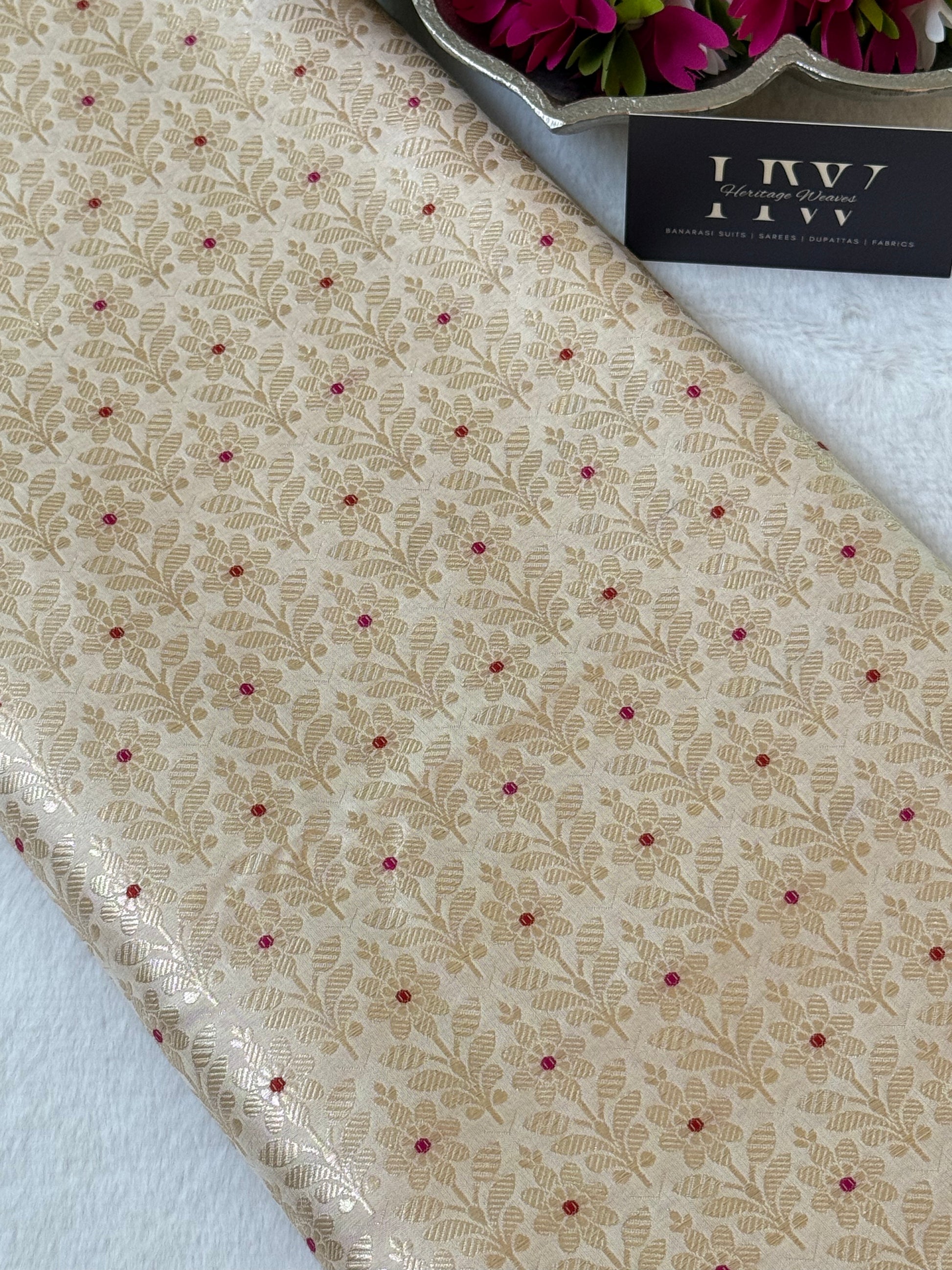 Katan Silk Brocade Fabric