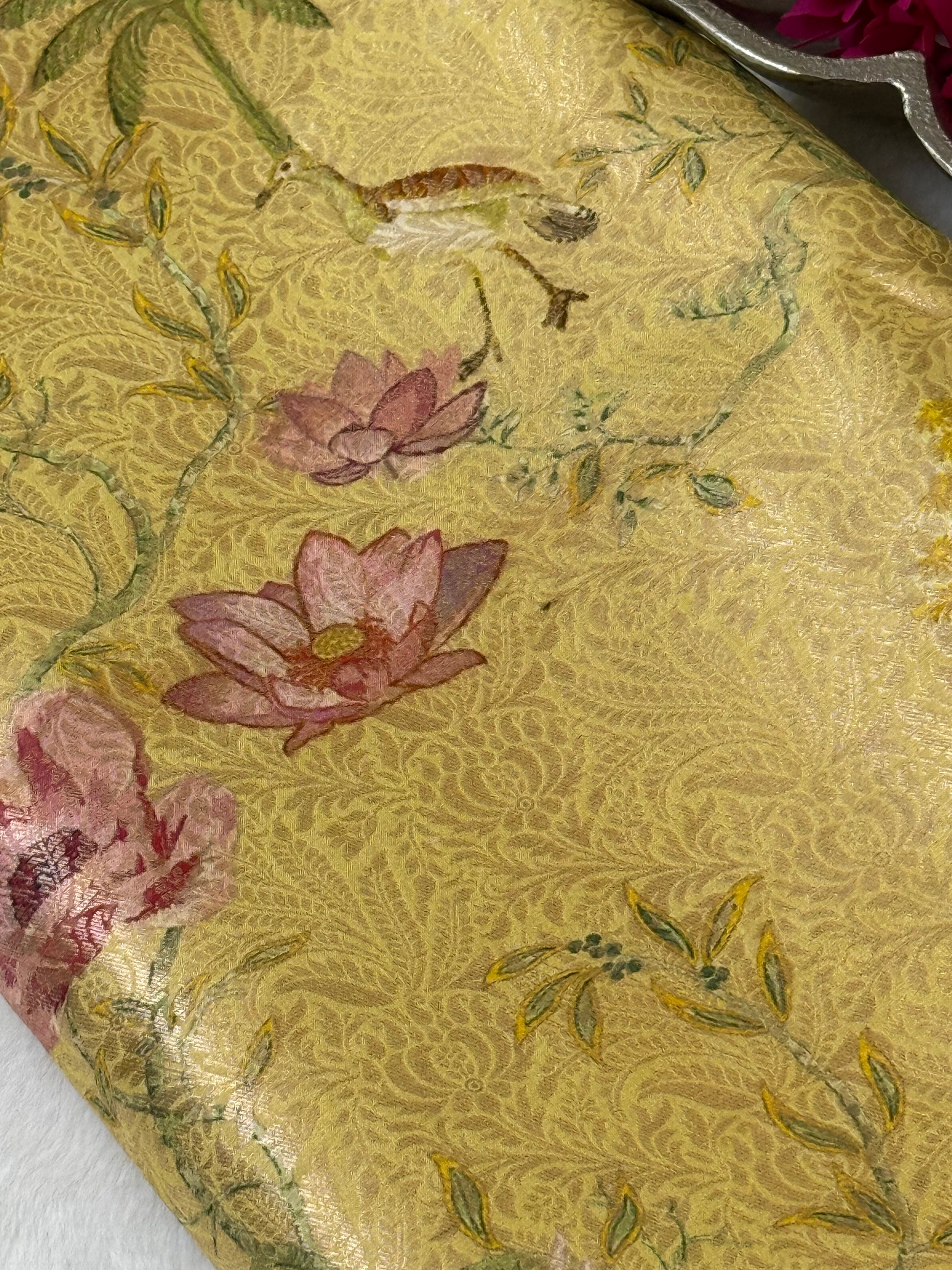 Katan Silk Brocade Fabric