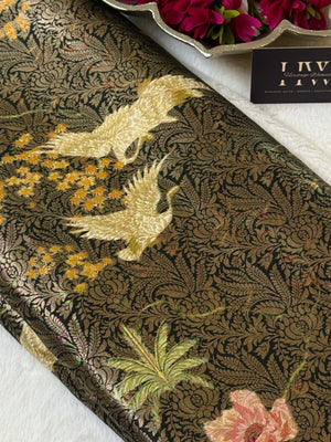 Katan Silk Brocade Fabric