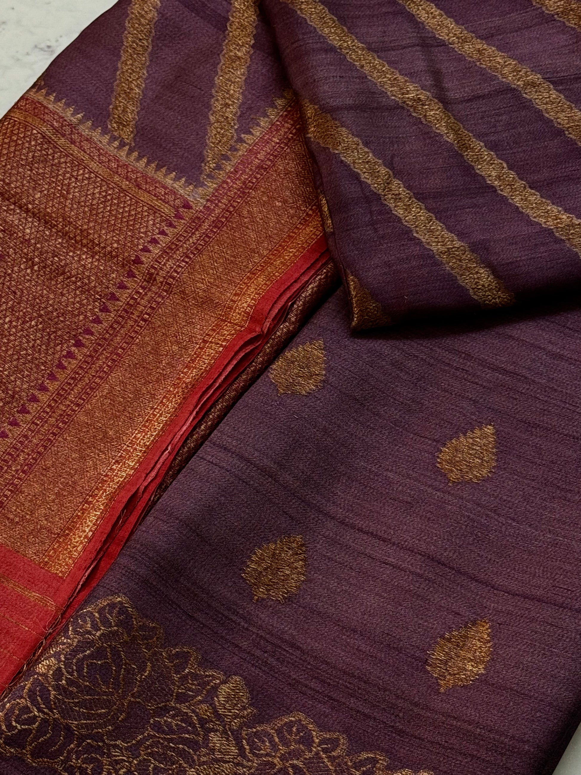 Tussar Silk Suit