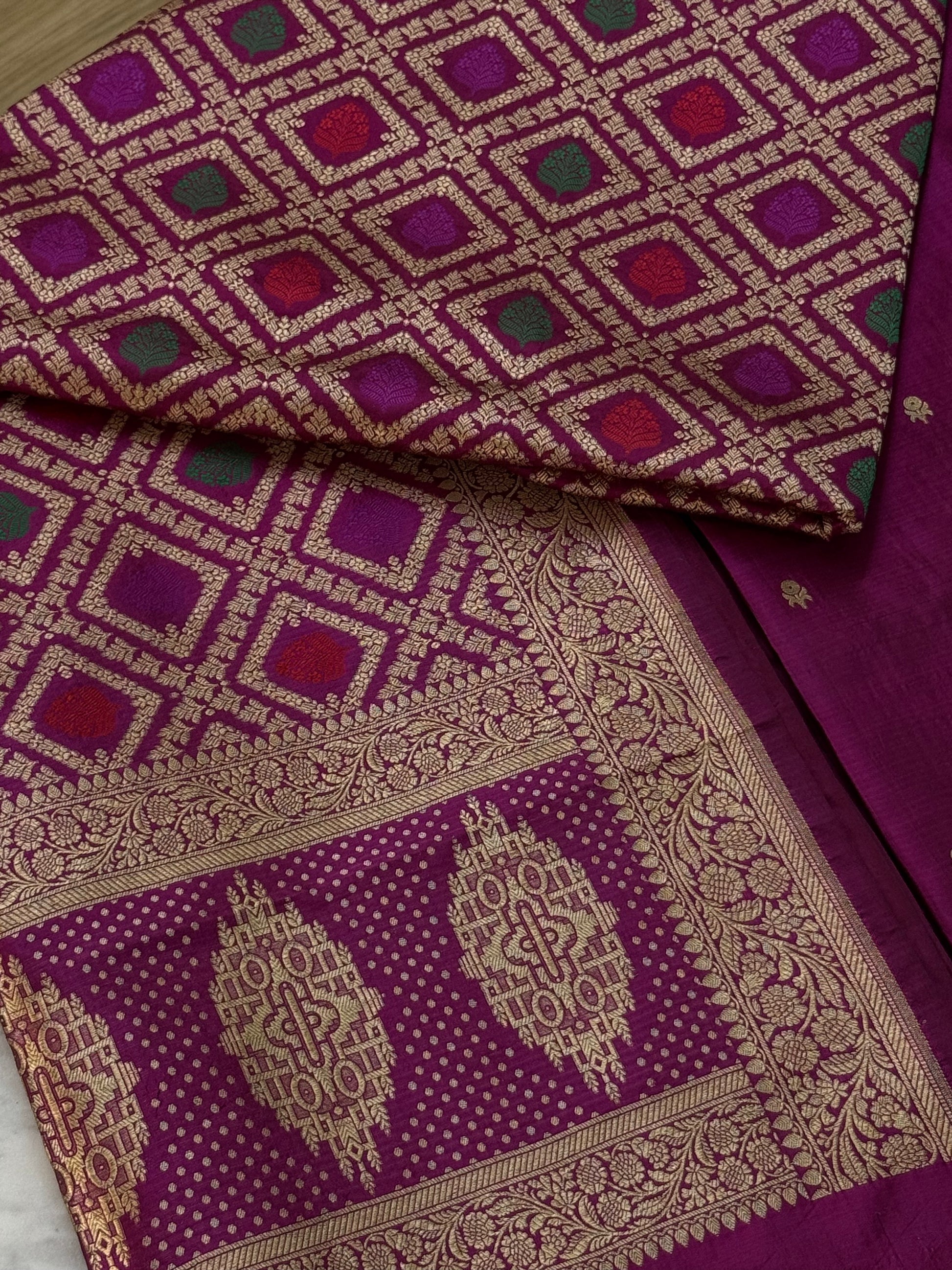 Premium Katan Silk Suit Set