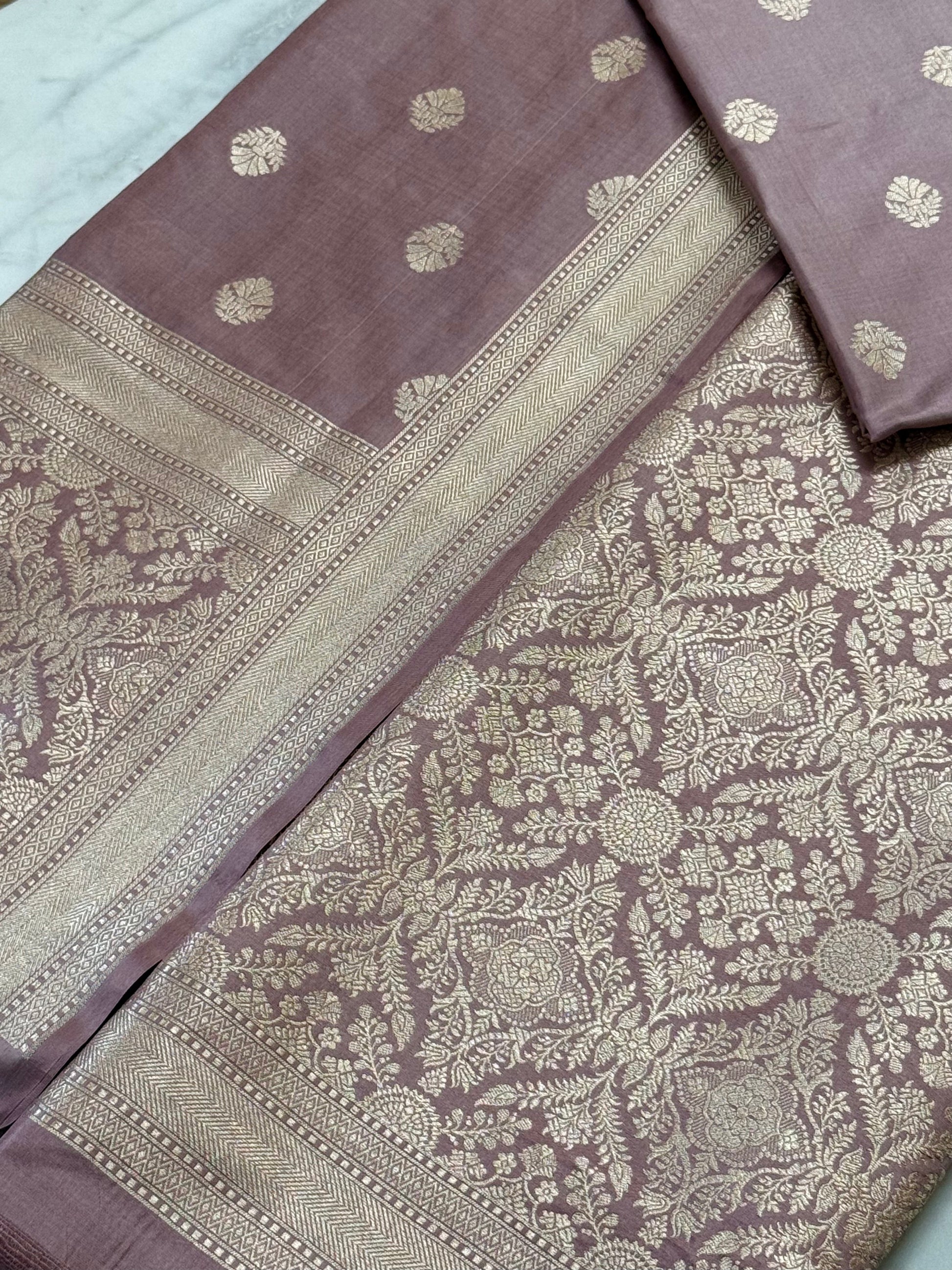 Katan Silk Brocade Suit Set