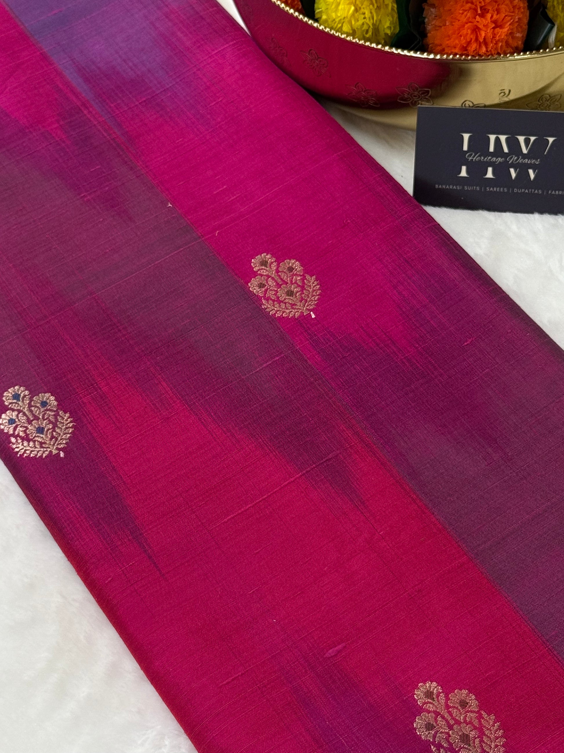 Raw Silk Kadhua Fabric