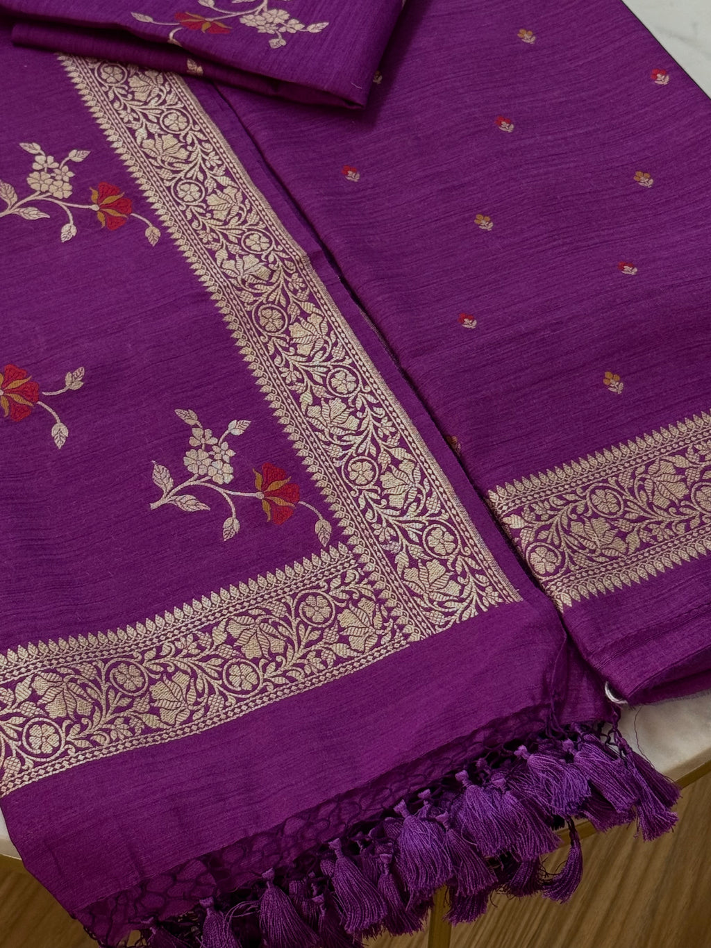 Premium Munga Silk Suit Set