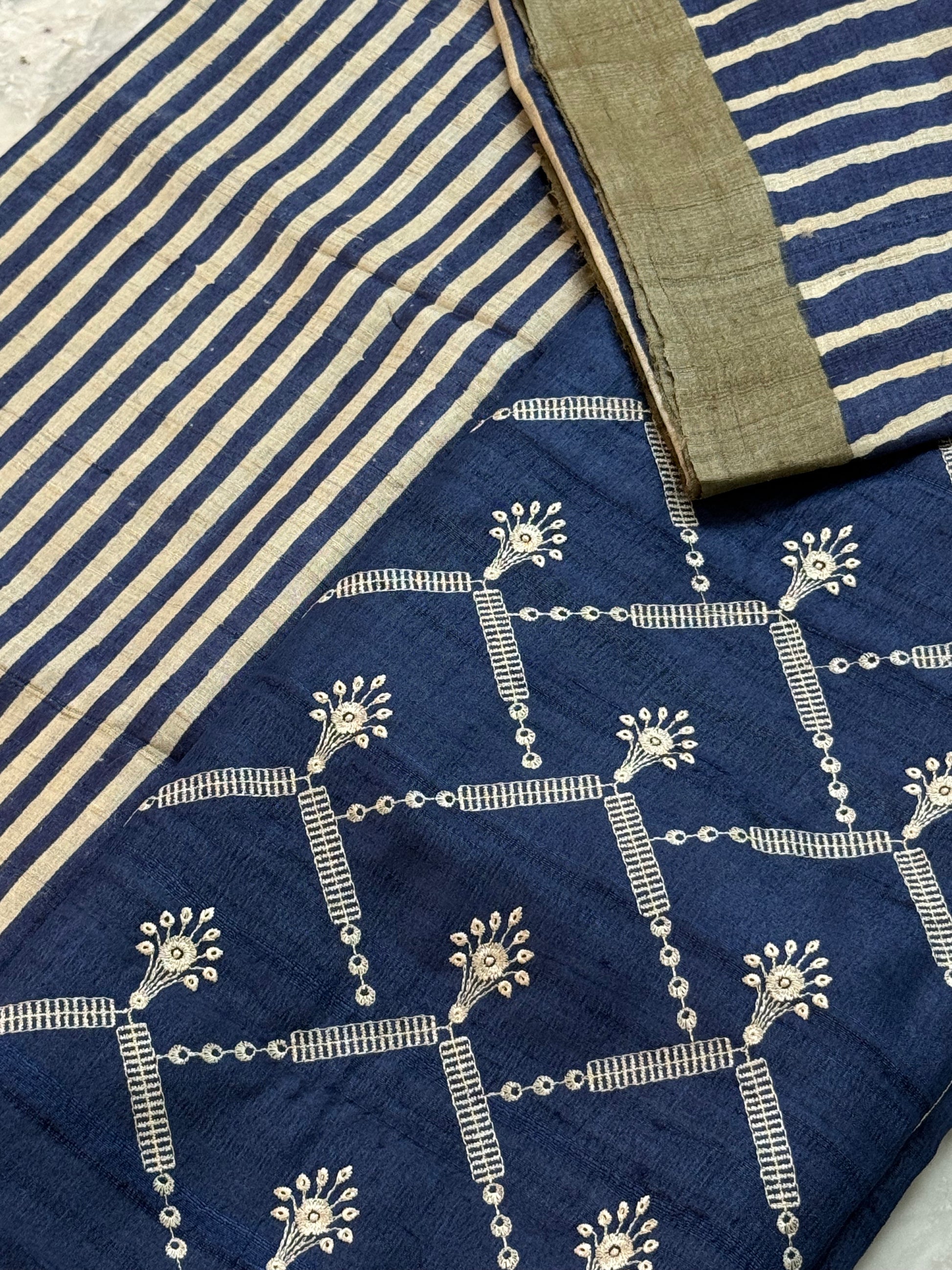Tussar Silk Suit