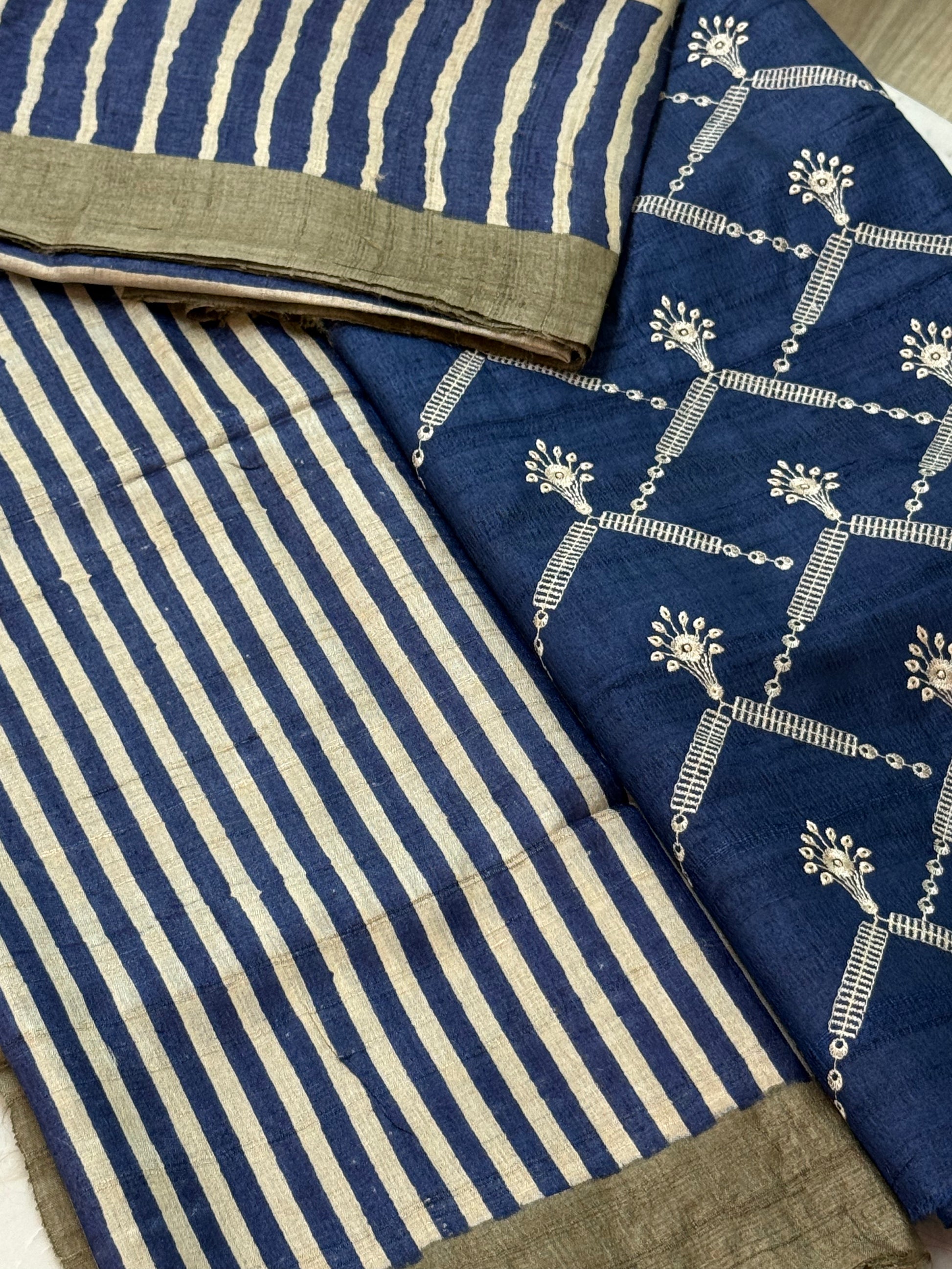 Tussar Silk Suit