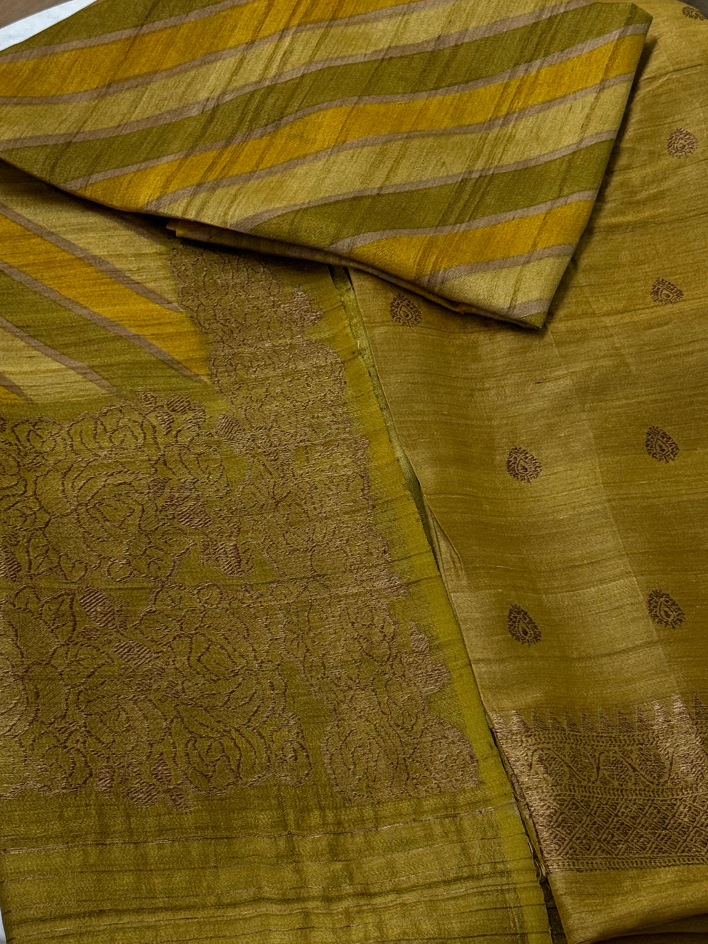 Tussar Silk Suit