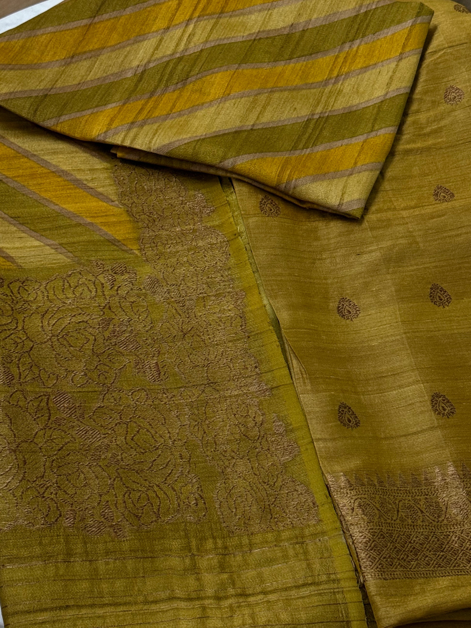 Tussar Silk Suit