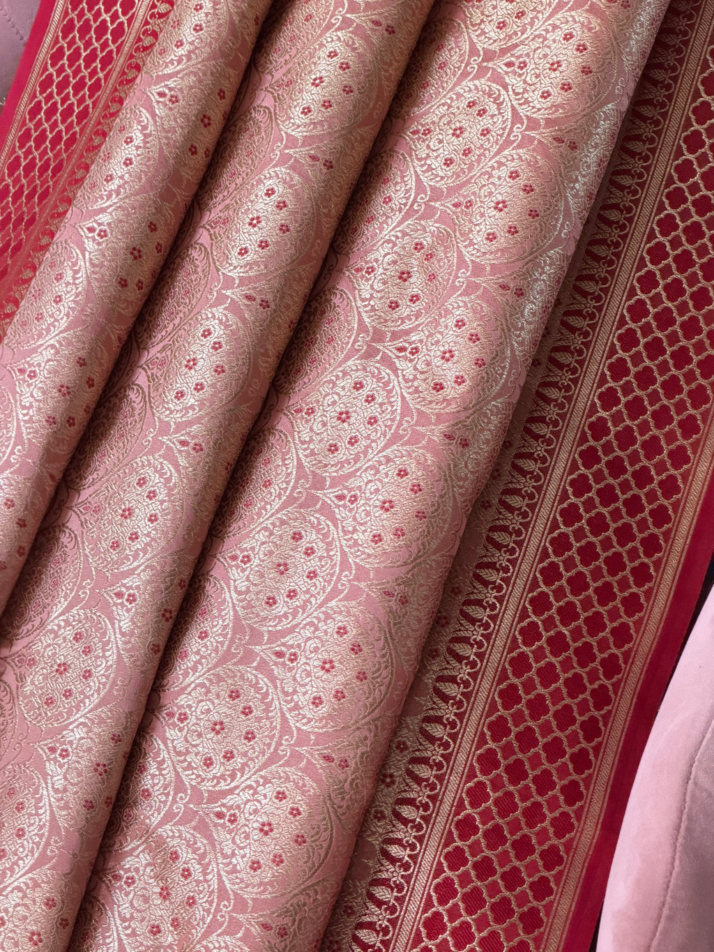 Katan Silk Brocade Dupatta