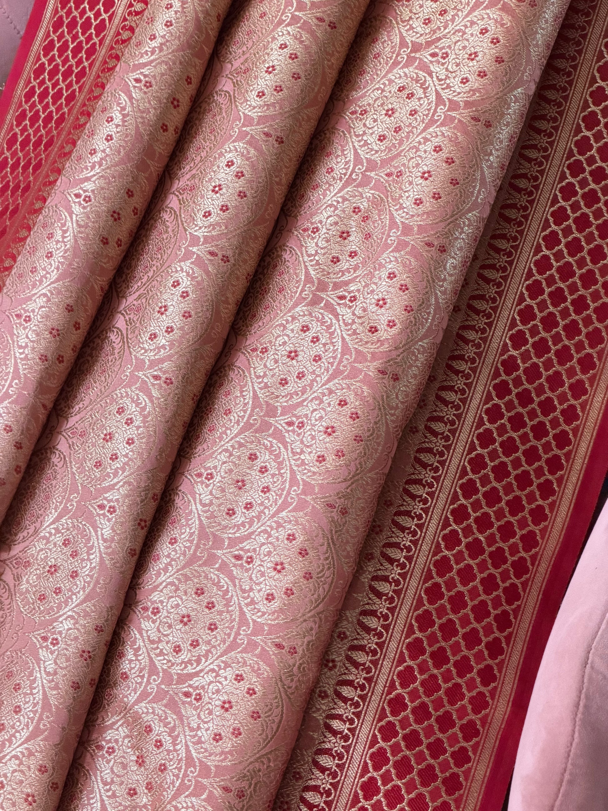 Katan Silk Brocade Dupatta