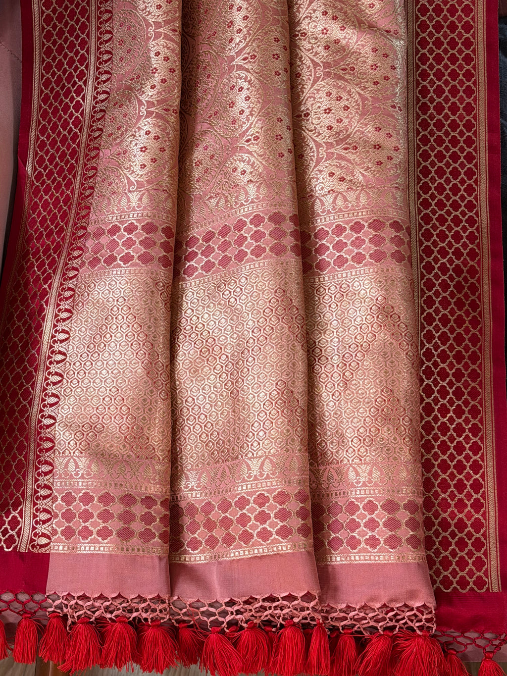 Katan Silk Brocade Dupatta