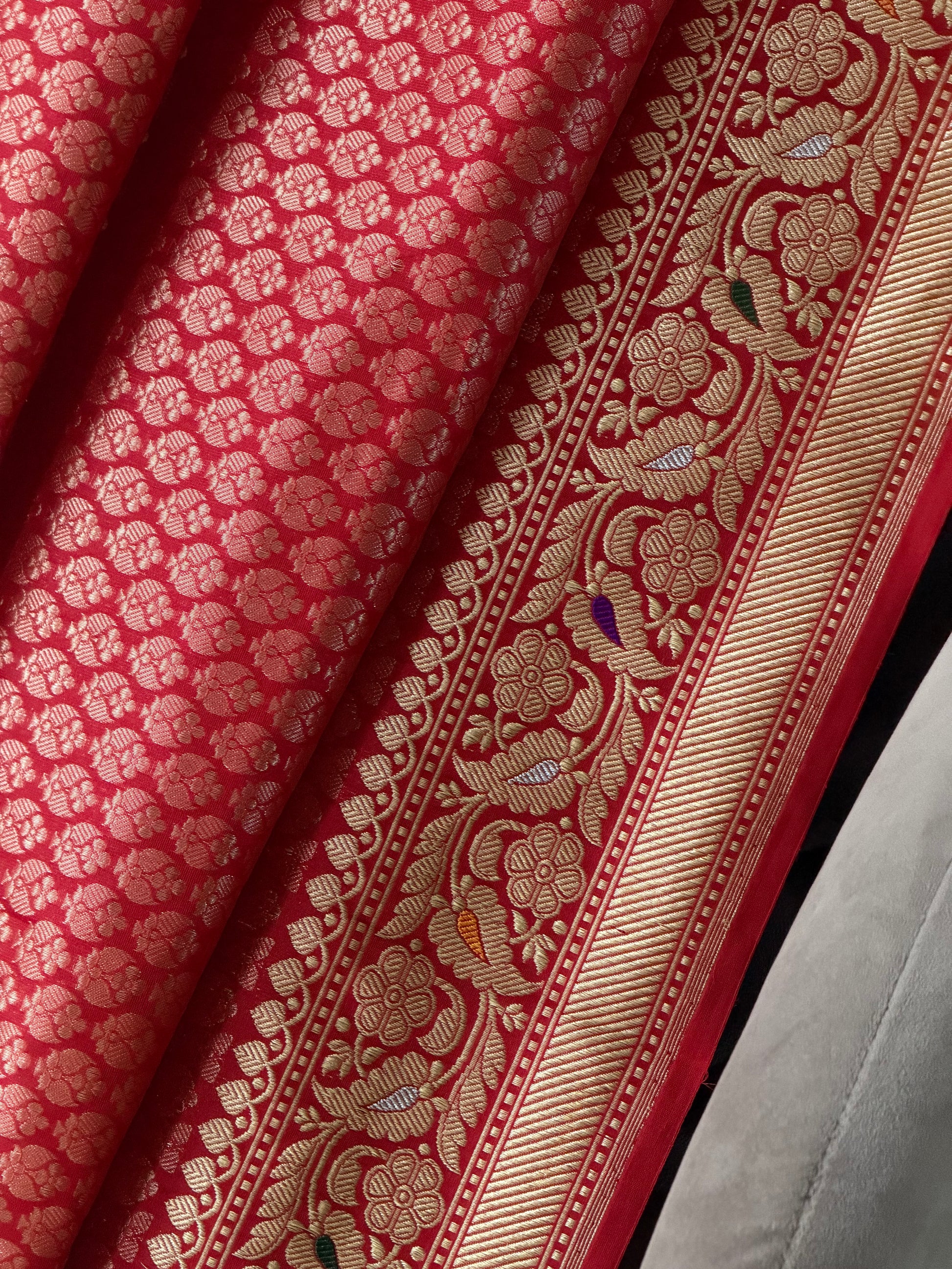 Katan Silk Brocade Dupatta