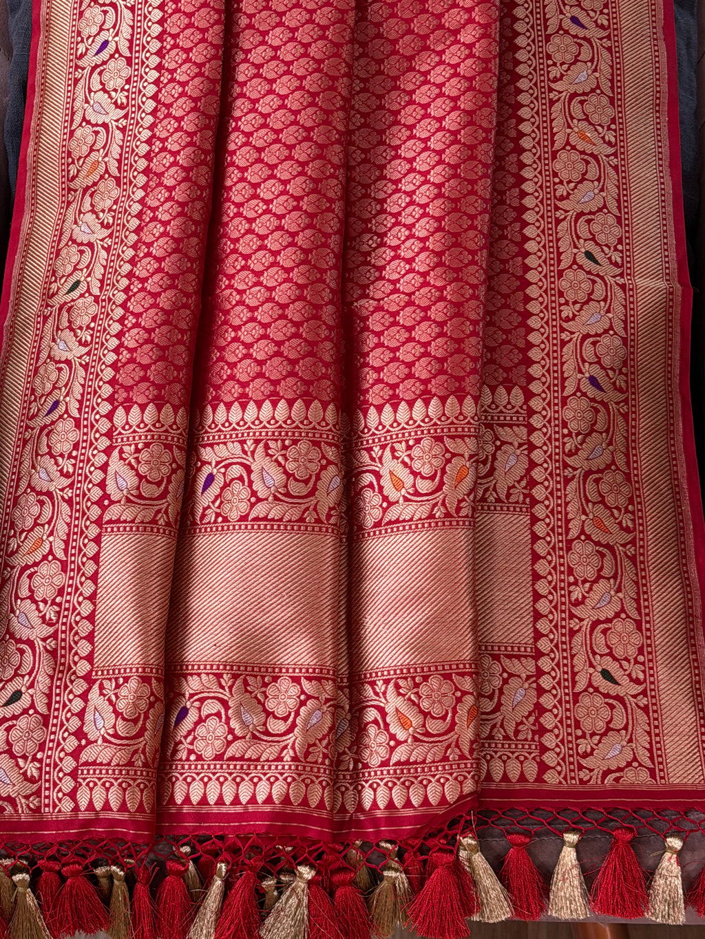 Katan Silk Brocade Dupatta