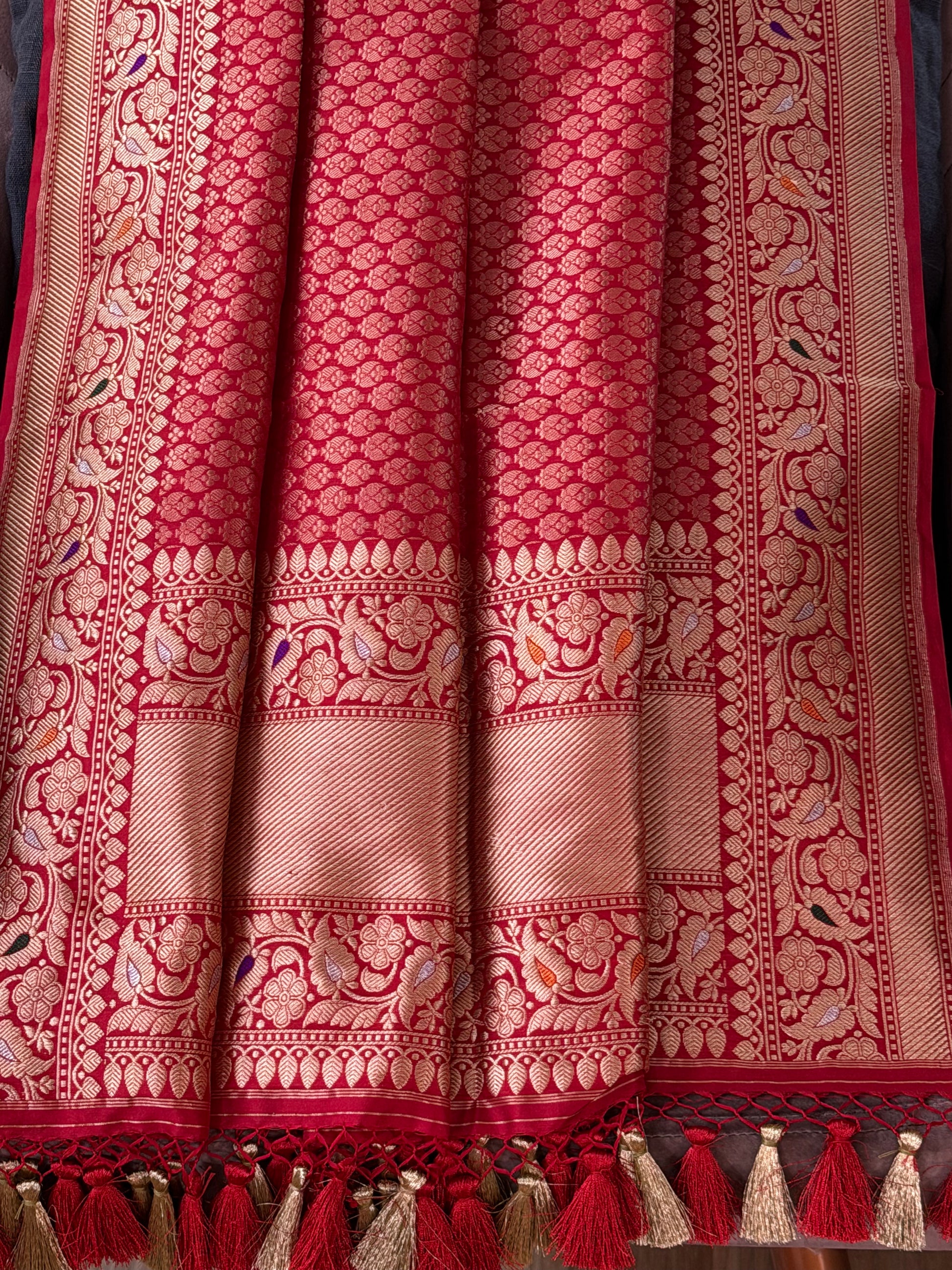 Katan Silk Brocade Dupatta