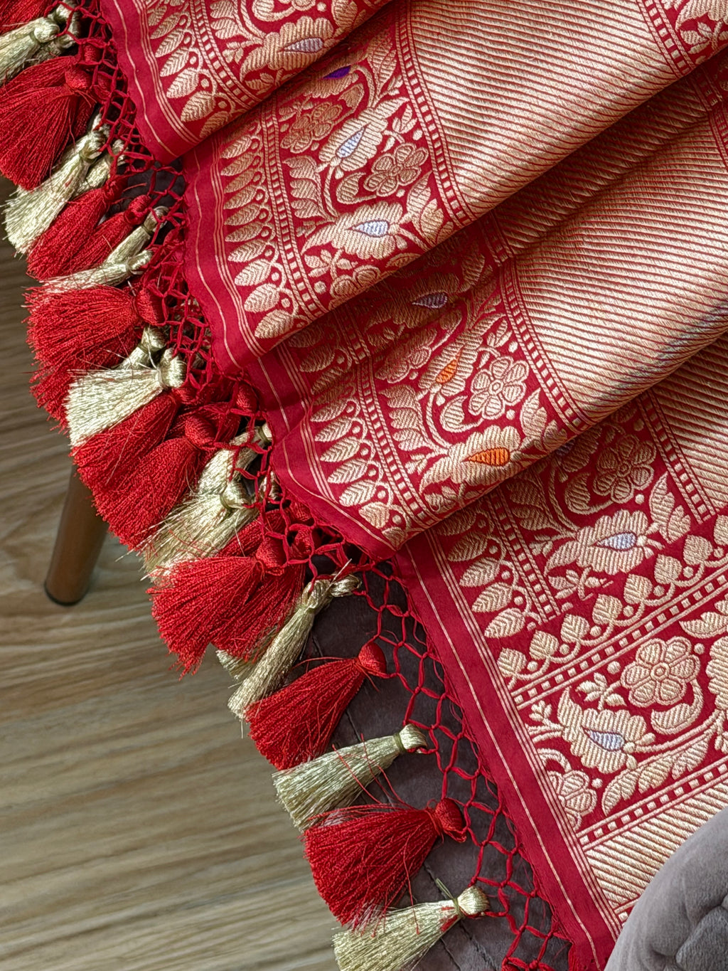 Katan Silk Brocade Dupatta