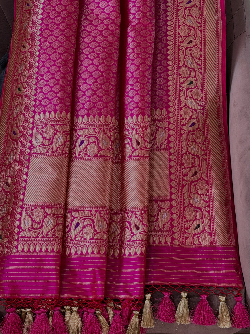 Katan Silk Brocade Dupatta