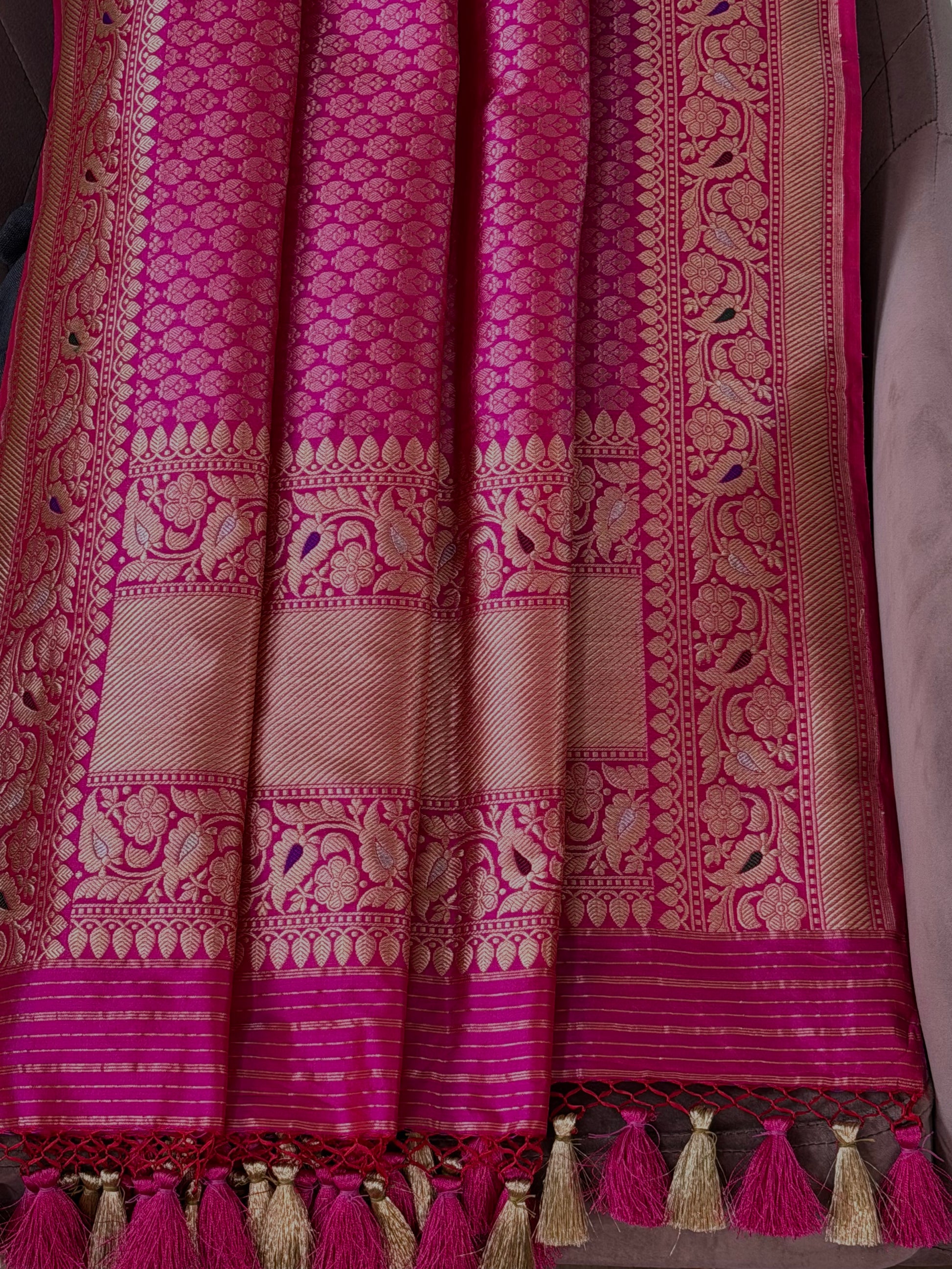Katan Silk Brocade Dupatta