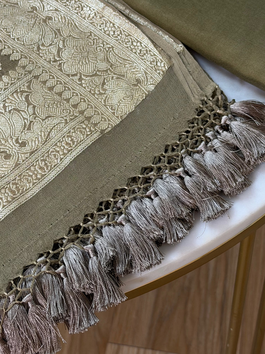 Premium Katan Silk Suit With Georgette Dupatta 