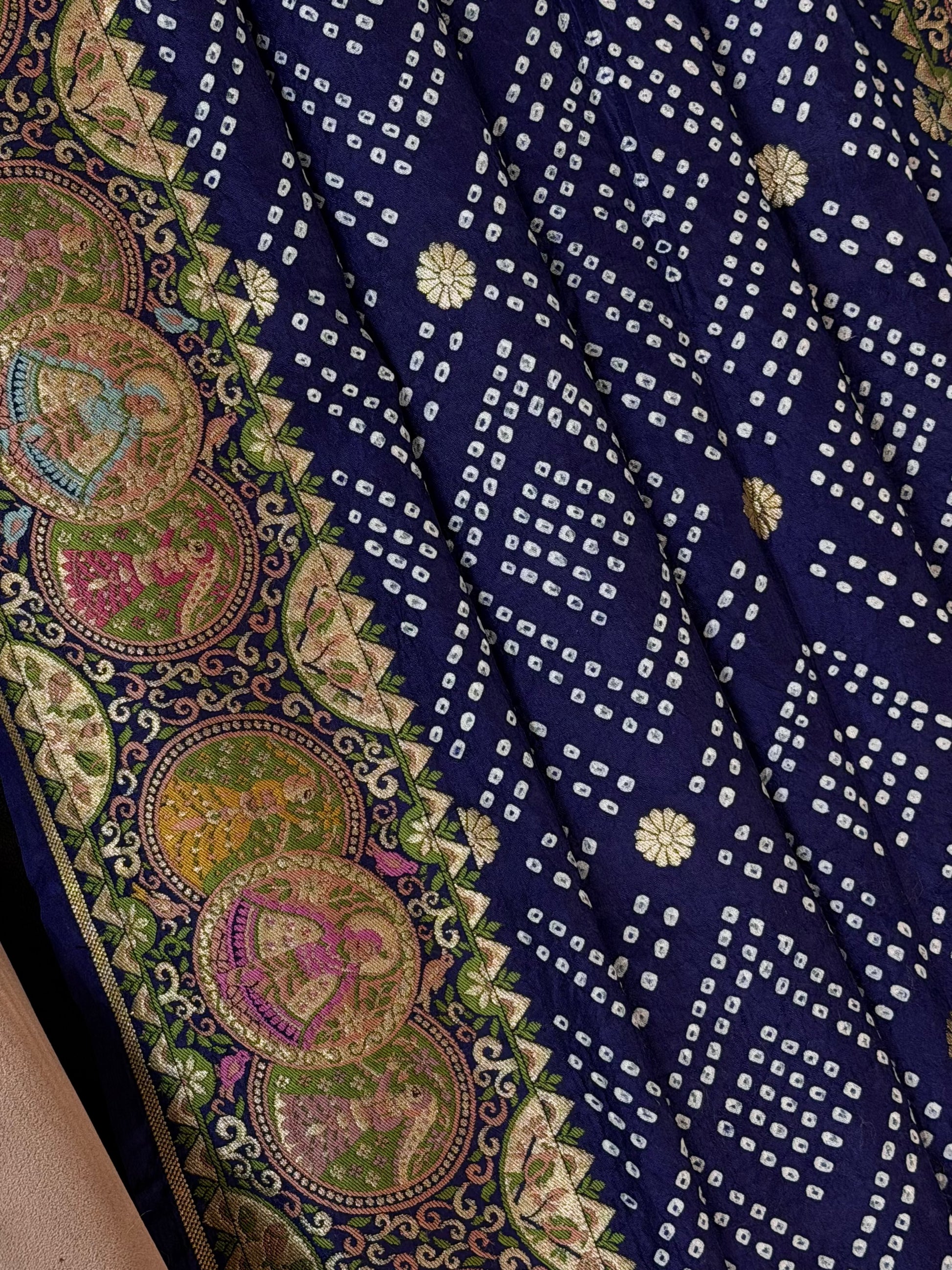 Premium Banarasi Bandhani Dupatta 
