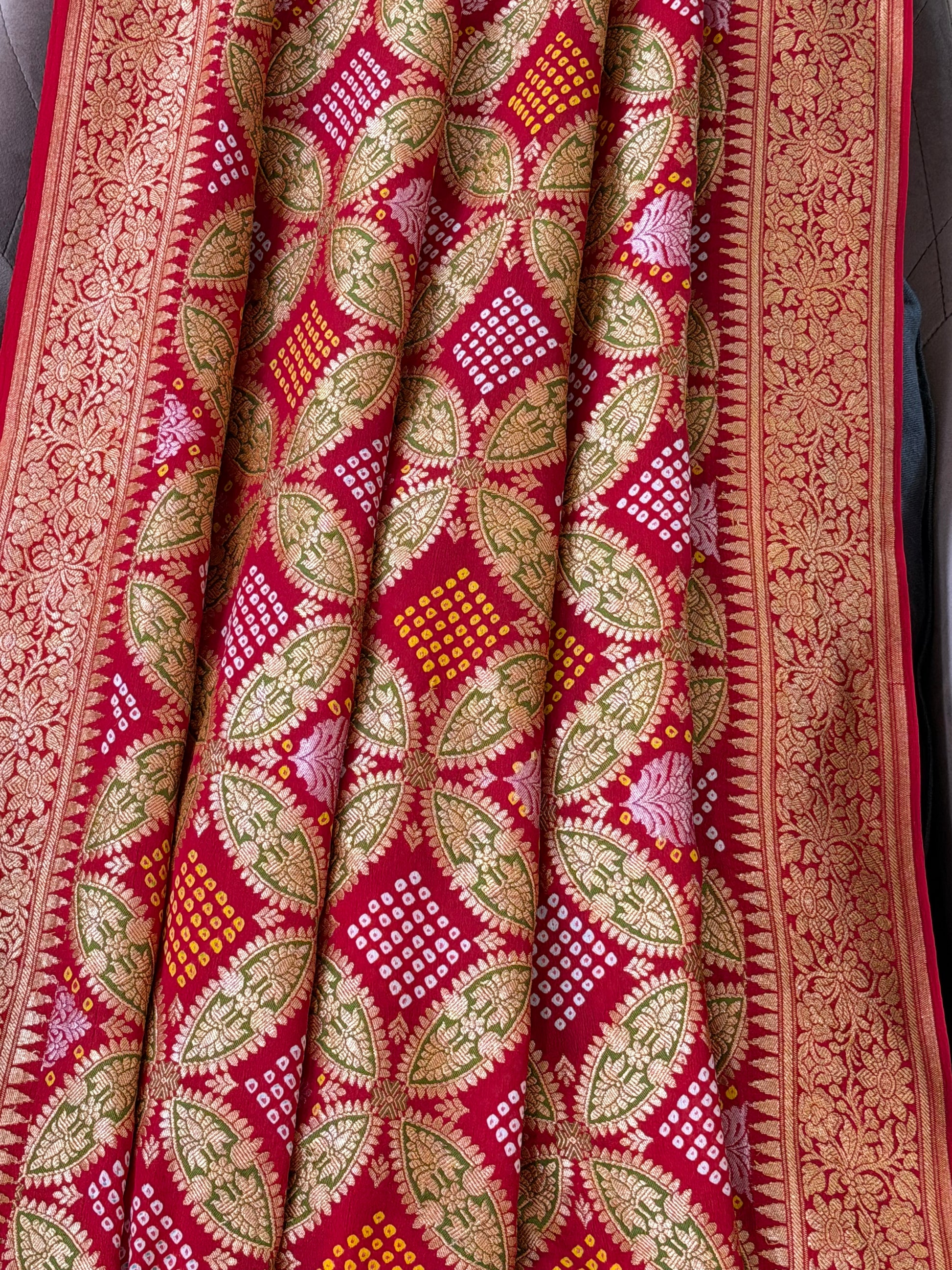 Banarasi Bandhani Dupatta