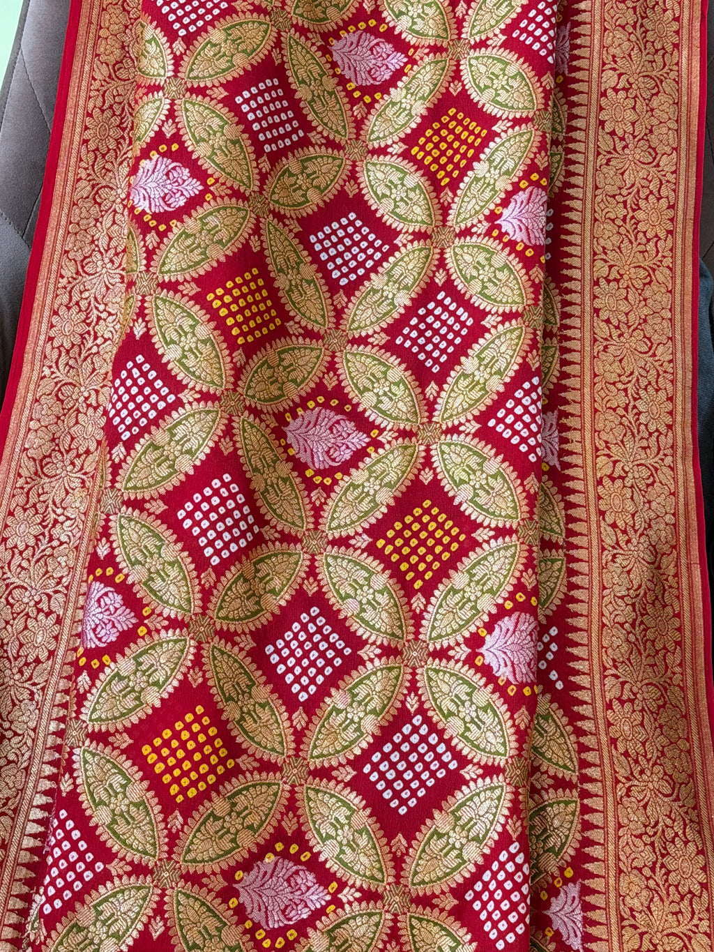 Banarasi Bandhani Dupatta