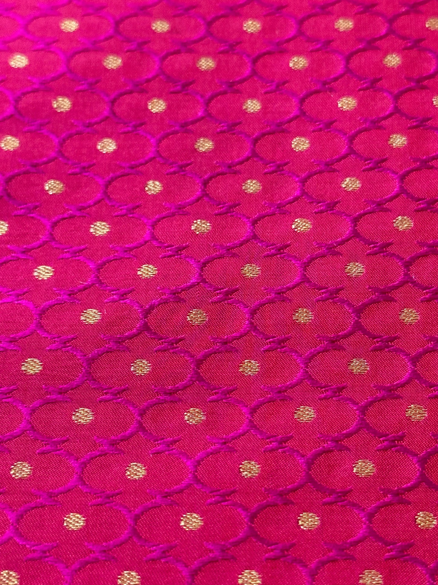Katan Silk Tanchoi Fabric Heritage Weaves Online