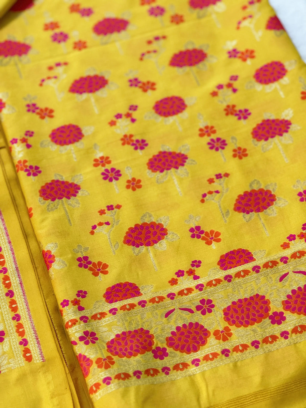 Katan Silk Suit Set Heritage Weaves Online