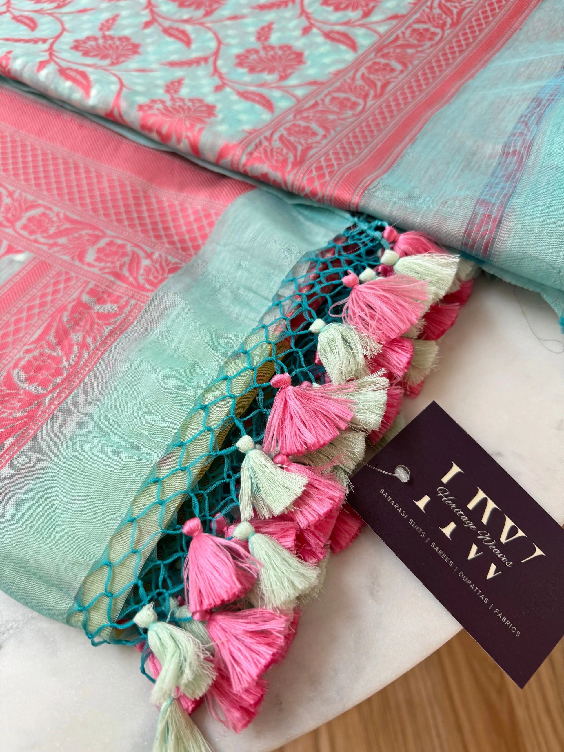 Handloom Cotton Suit Set Heritage Weaves