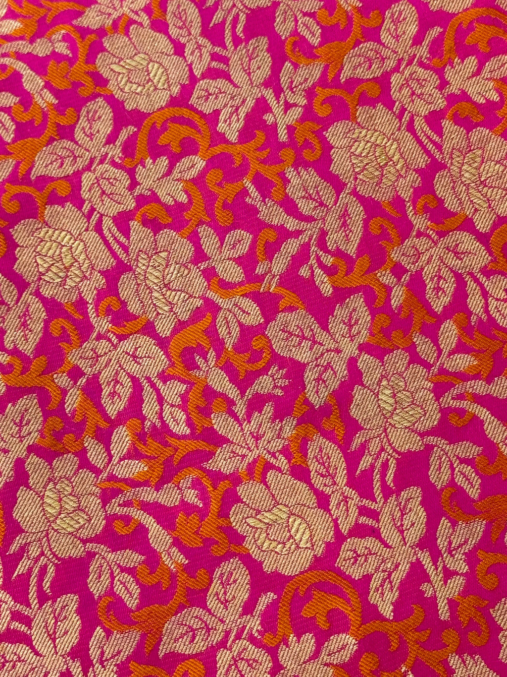 Katan Silk Tanchoi Fabric Heritage Weaves Online