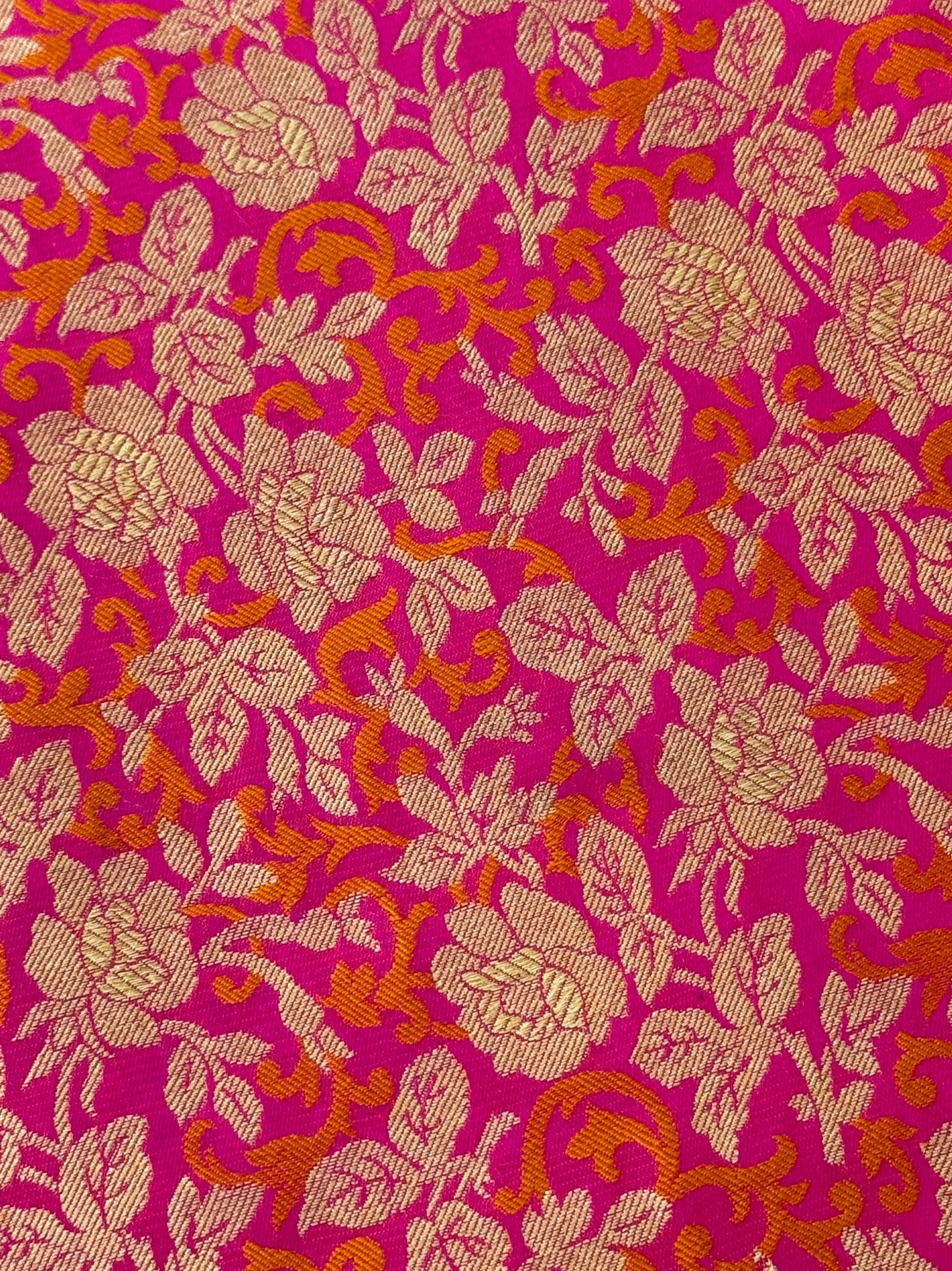 Katan Silk Tanchoi Fabric Heritage Weaves Online