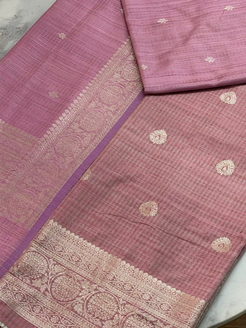 Raw Silk Suit Set 