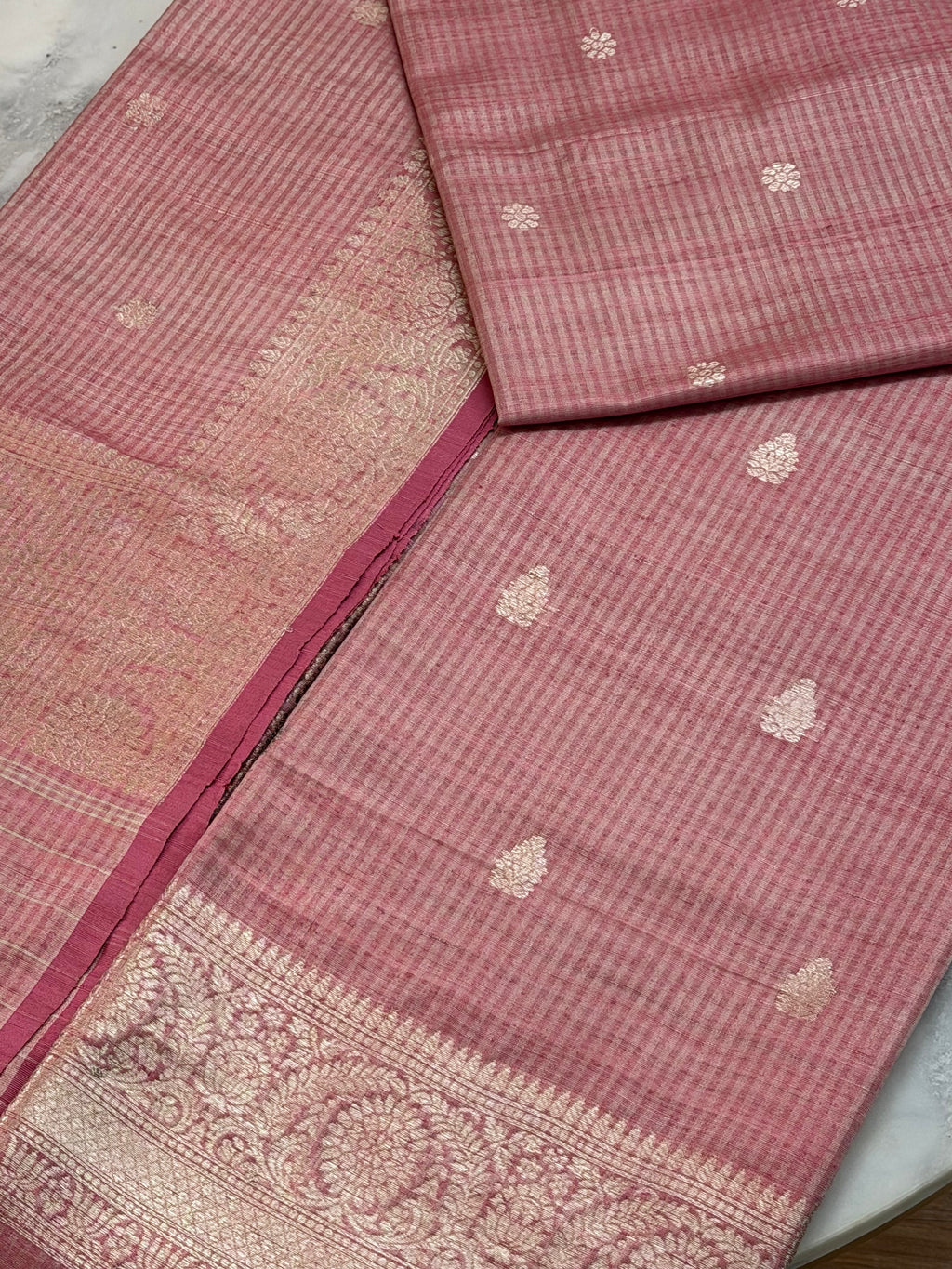 Raw Silk Suit Set 