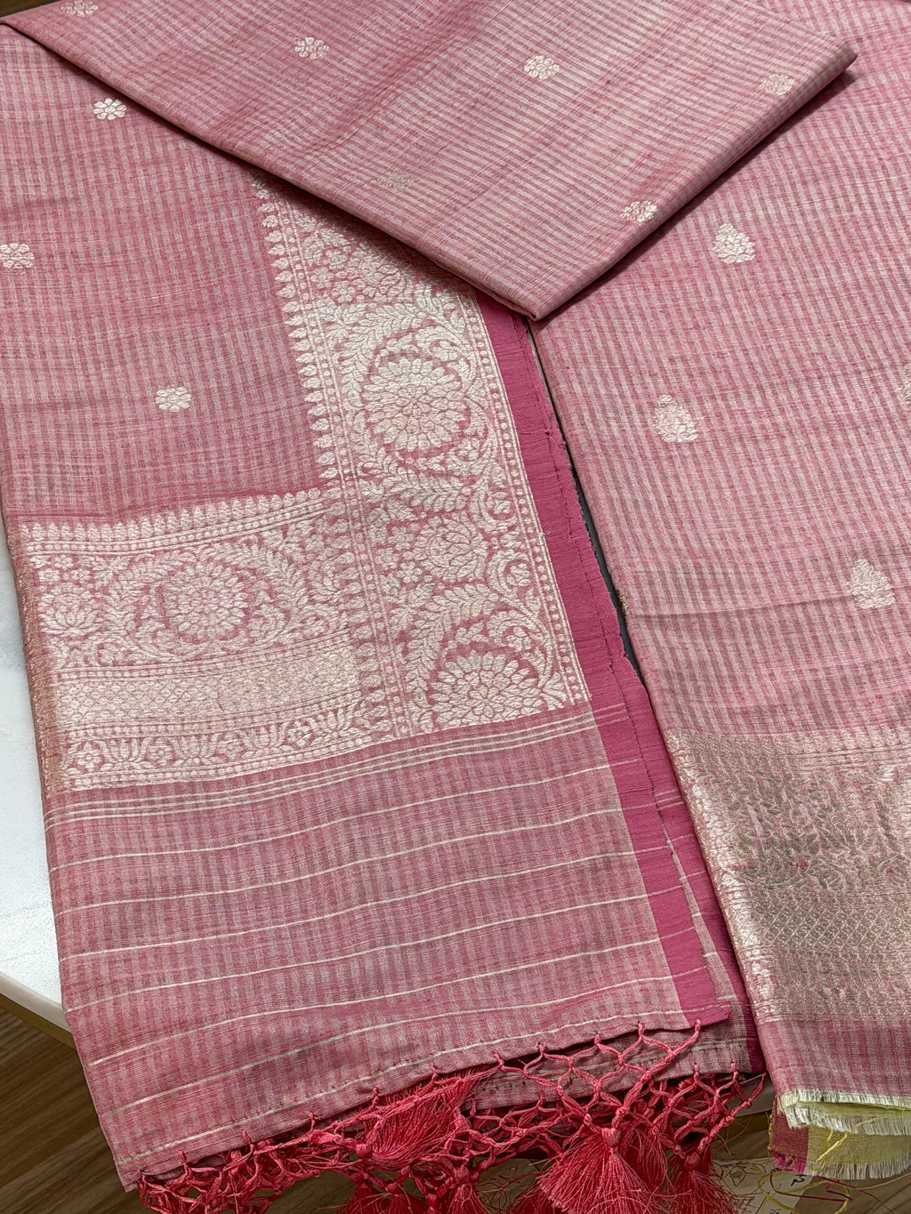 Raw Silk Suit Set 