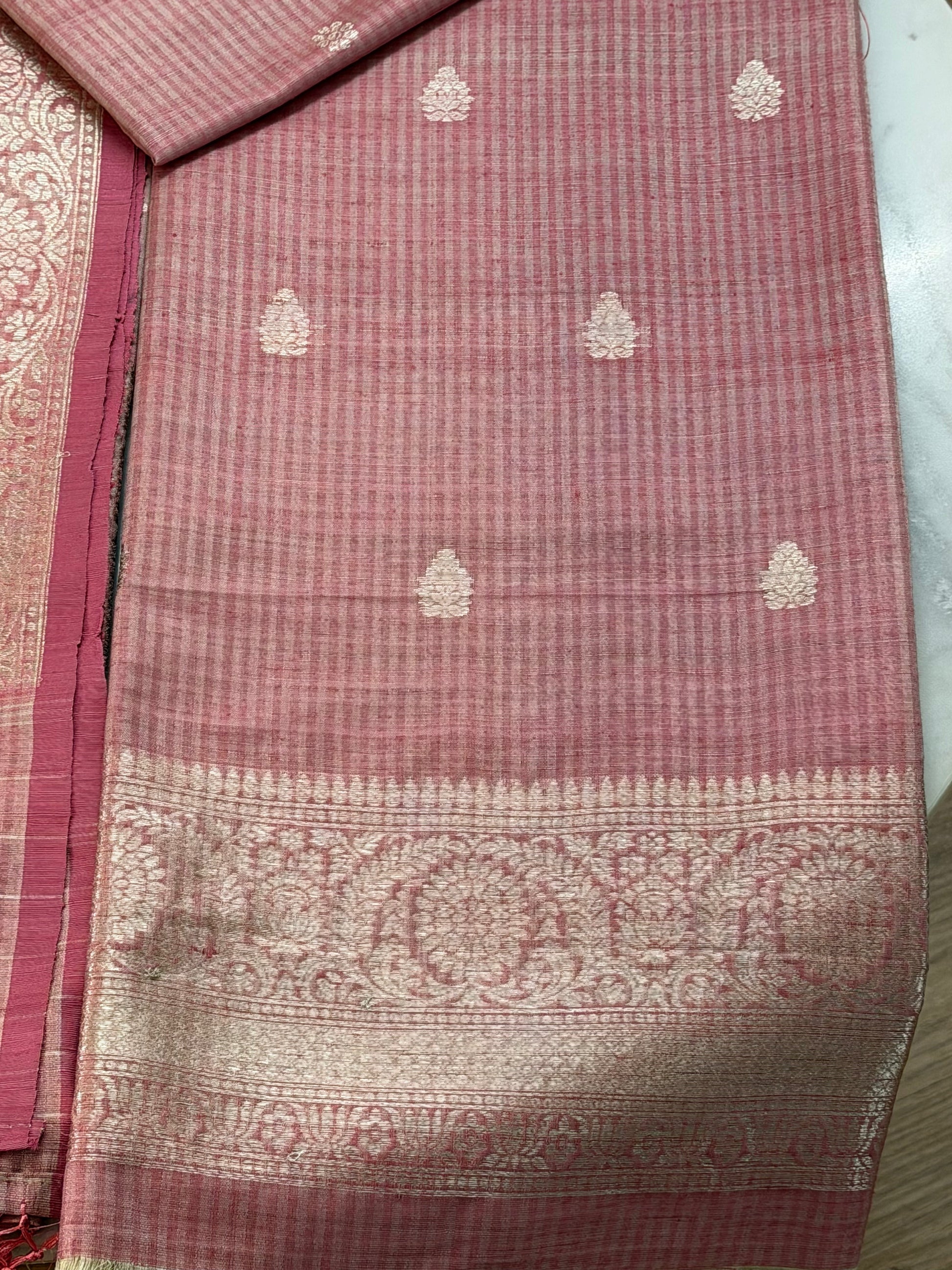 Raw Silk Suit Set 