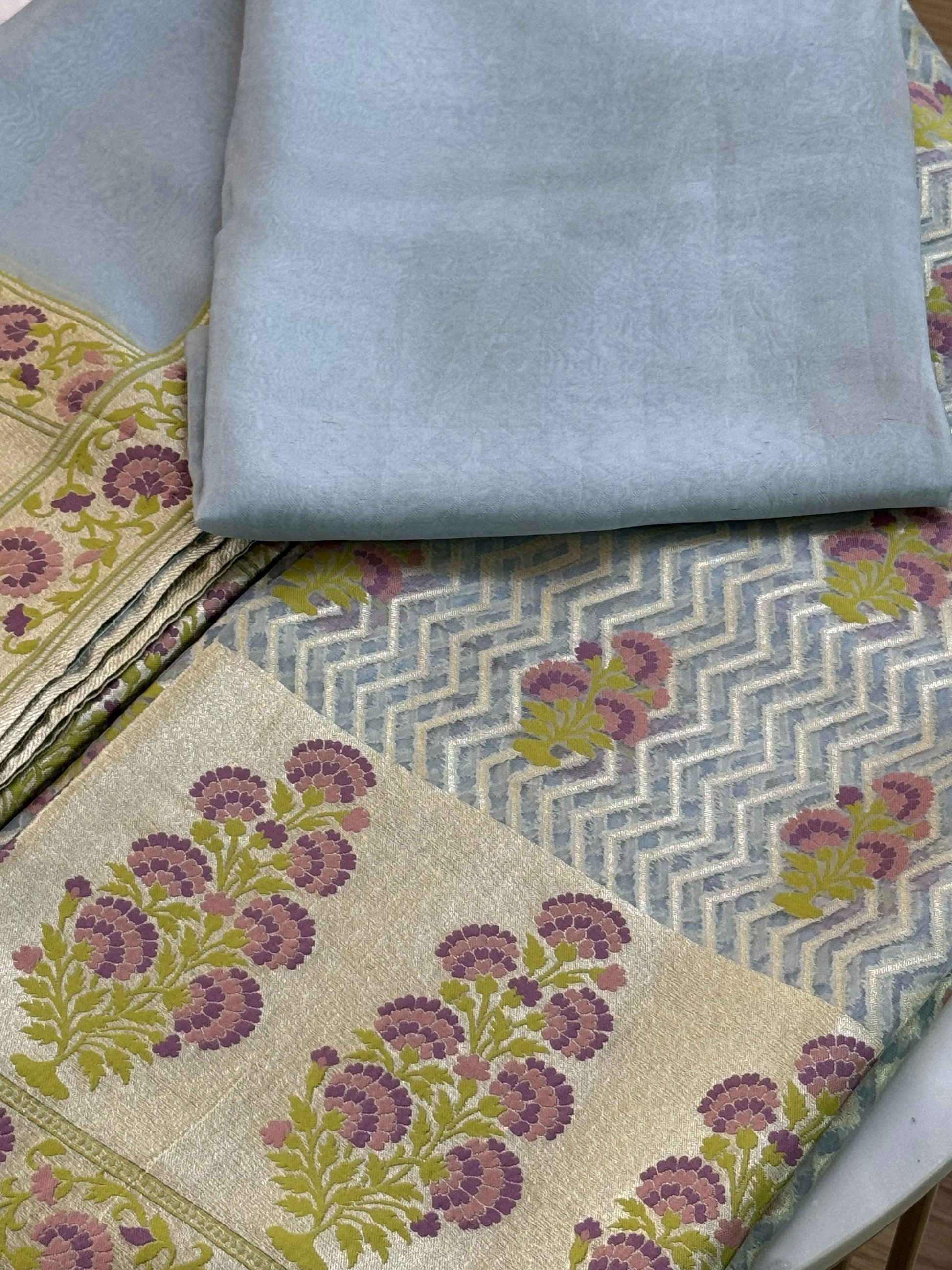 Kora Silk Suit Heritage Weaves