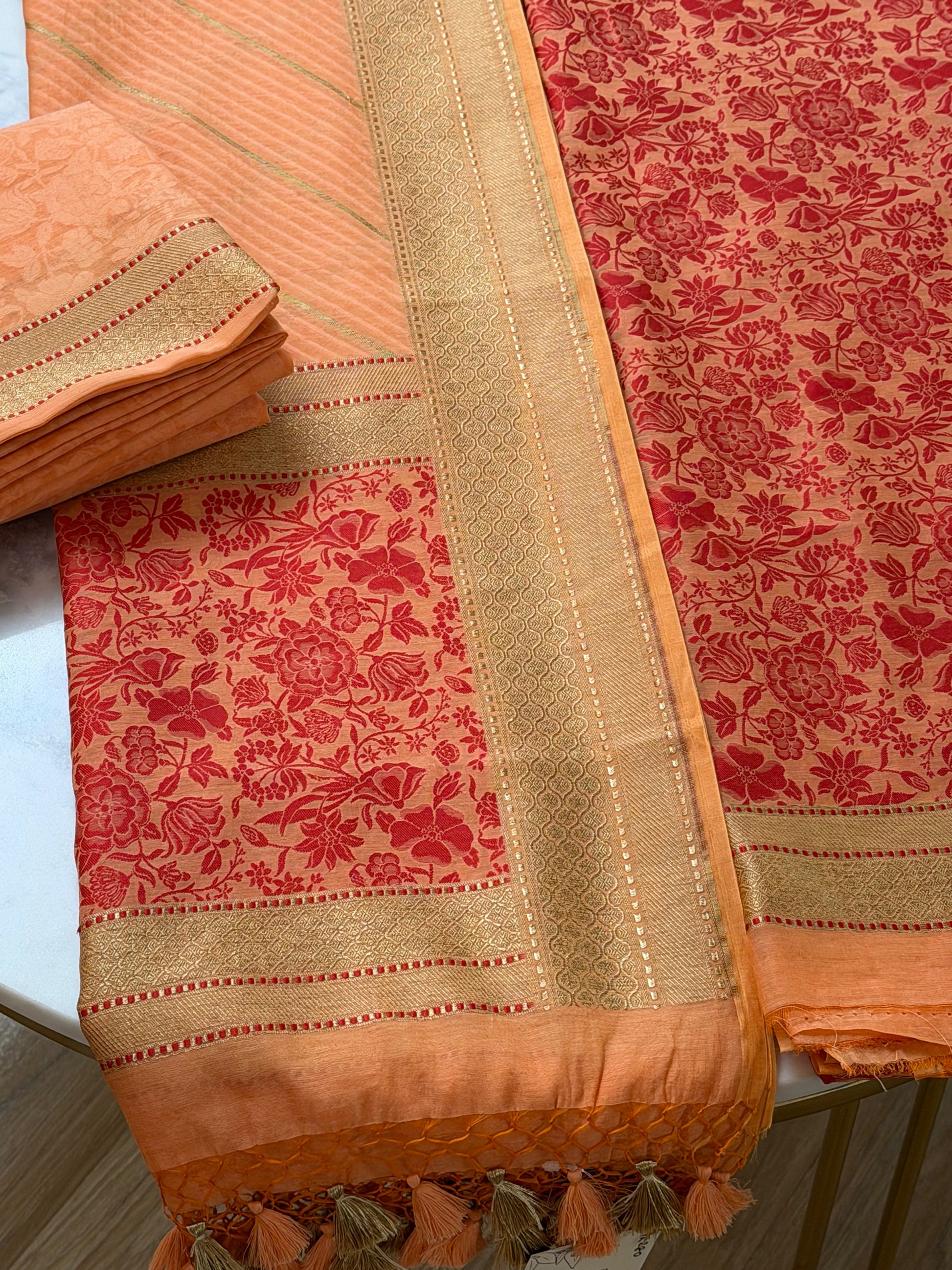 Handloom Cotton Suit Set 