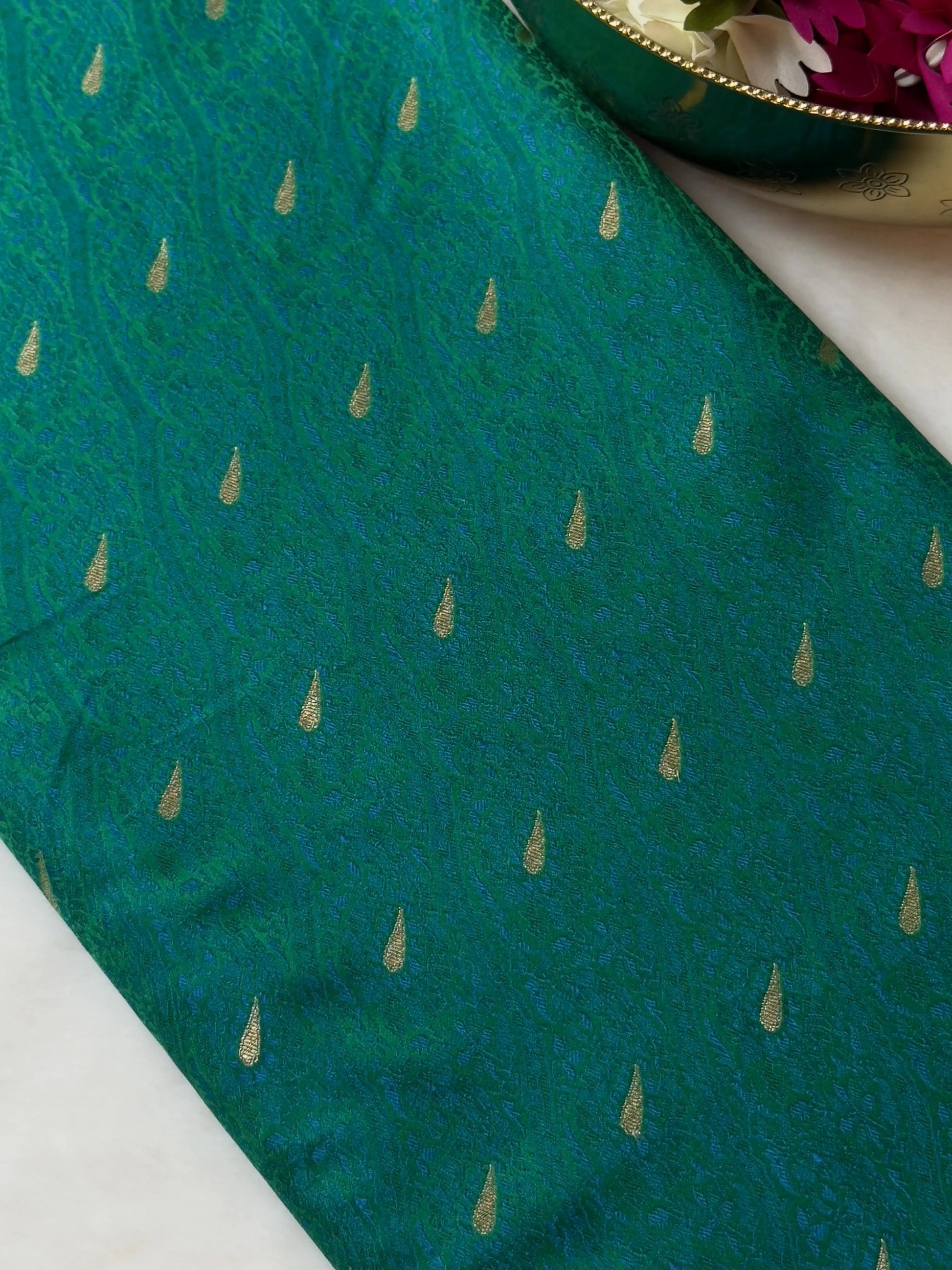 Katan Silk Tanchoi Fabric 