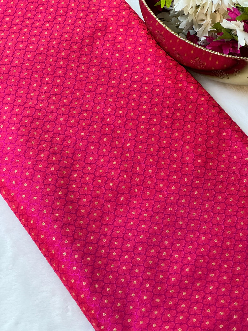 Katan Silk Tanchoi Fabric 