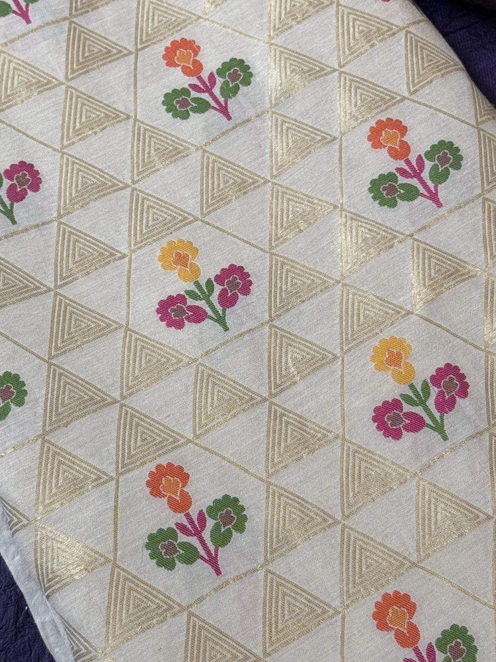 Muga Silk Fabric Heritage Weaves 