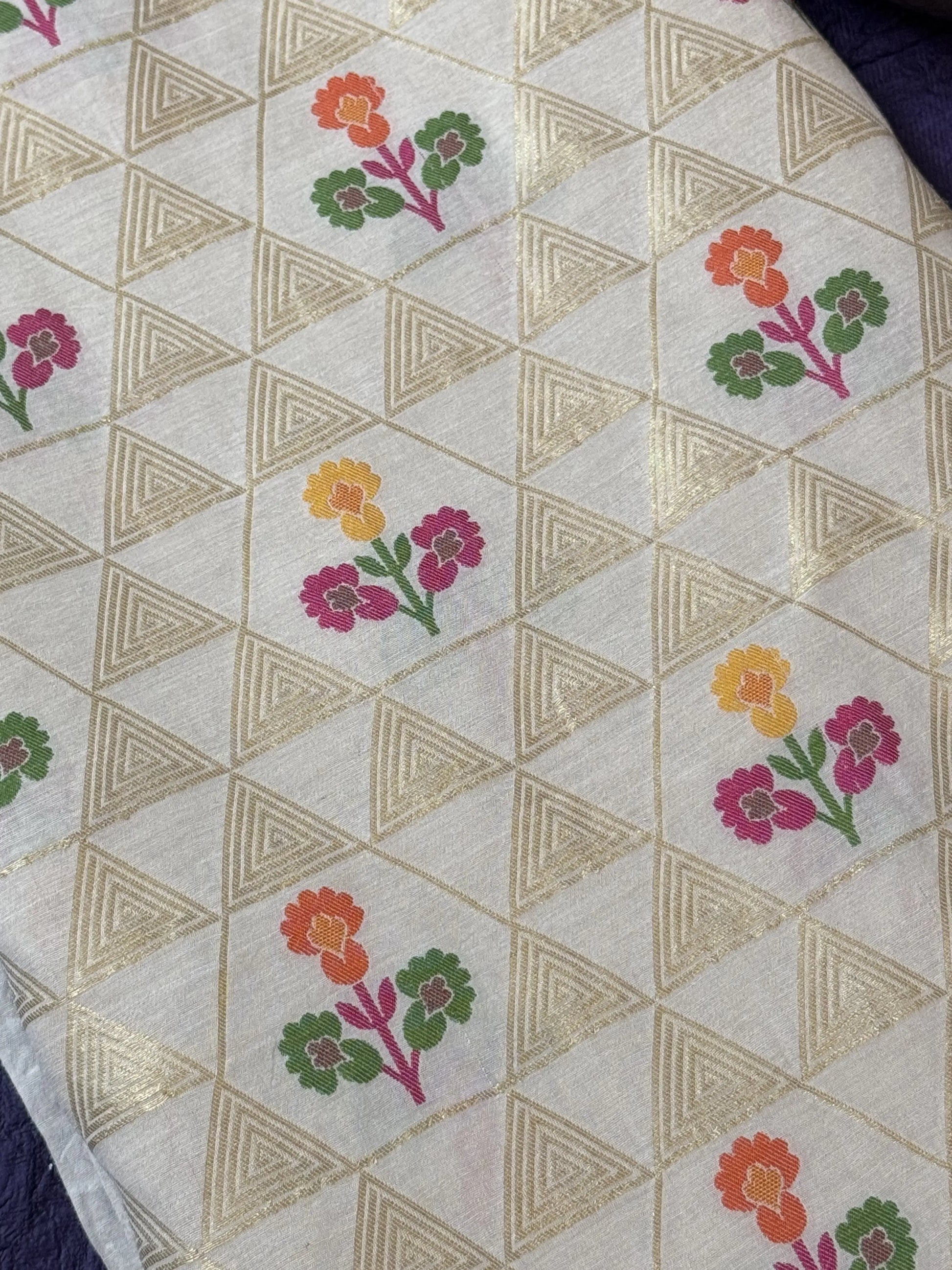 Muga Silk Fabric Heritage Weaves 