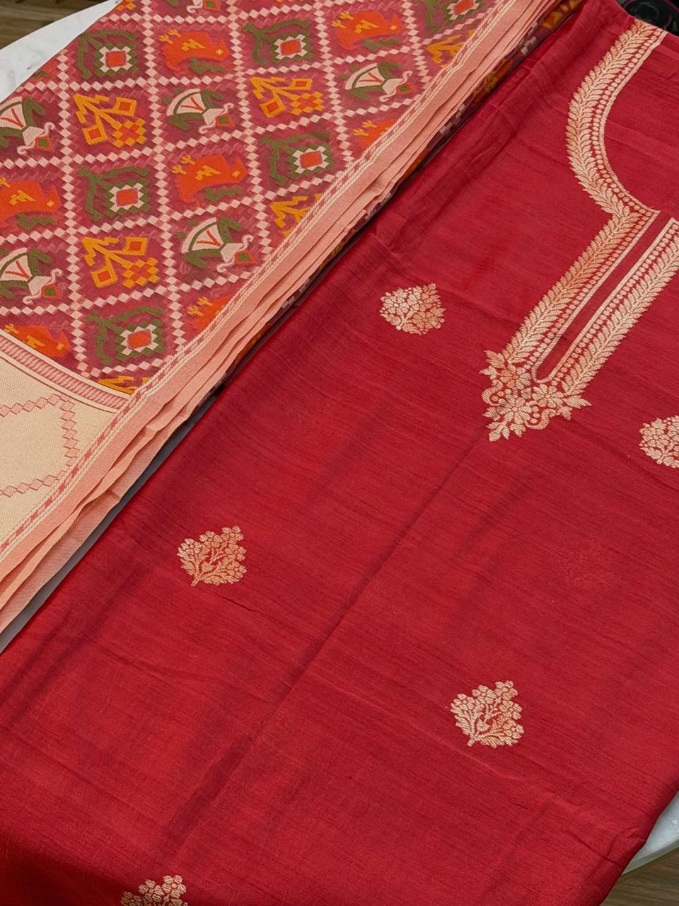 Patola cotton suit set 