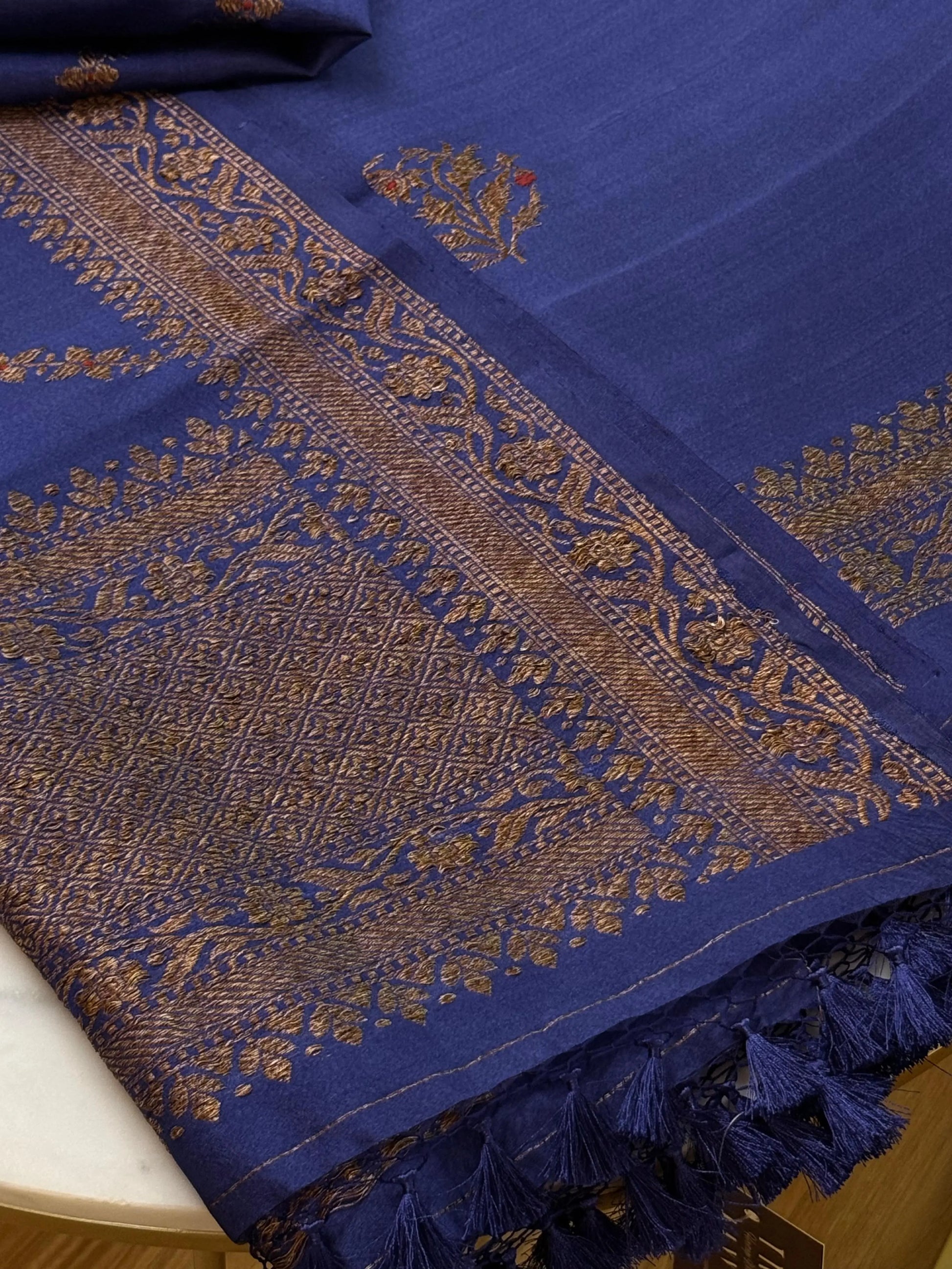 Tussar Silk Suit Heritage Weaves
