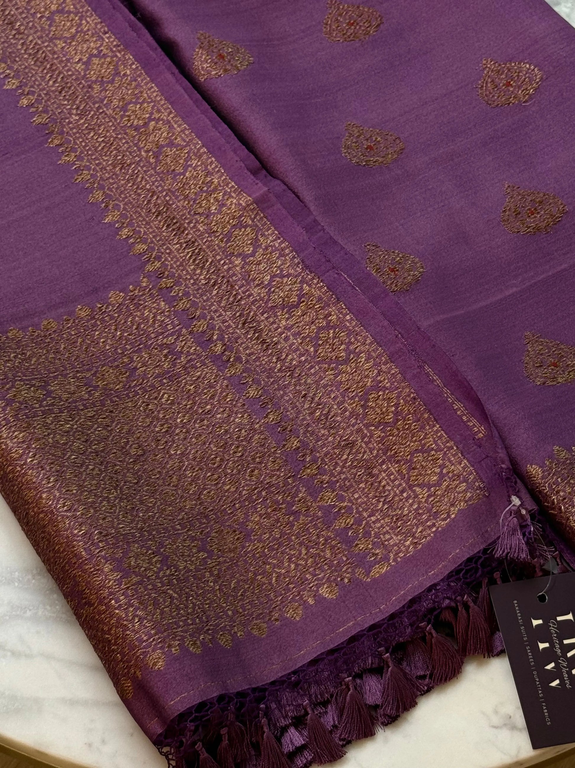 Tussar Silk Suit Heritage Weaves