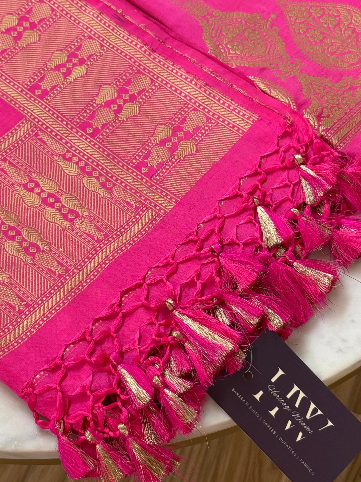 Katan Silk Suit Heritage Weaves