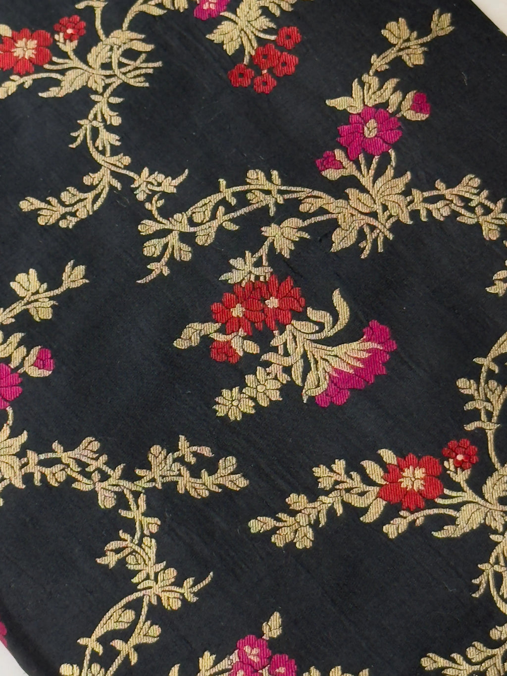 Katan Silk Fabric Heritage Weaves