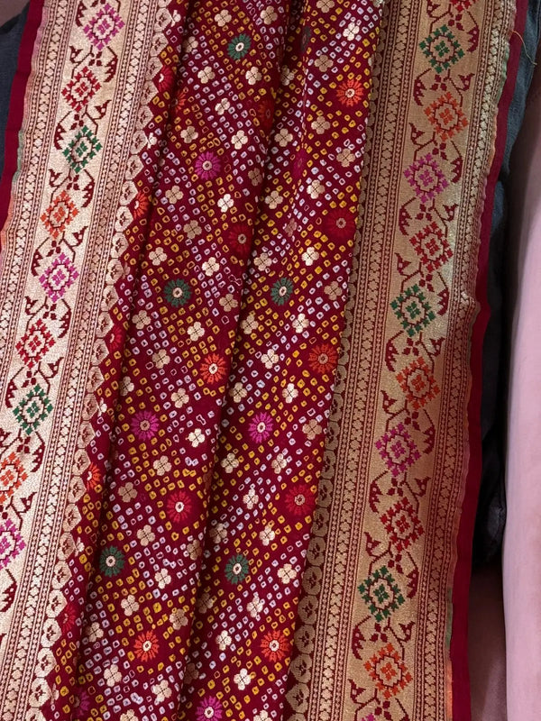 Banarasi Bandhani Dupatta